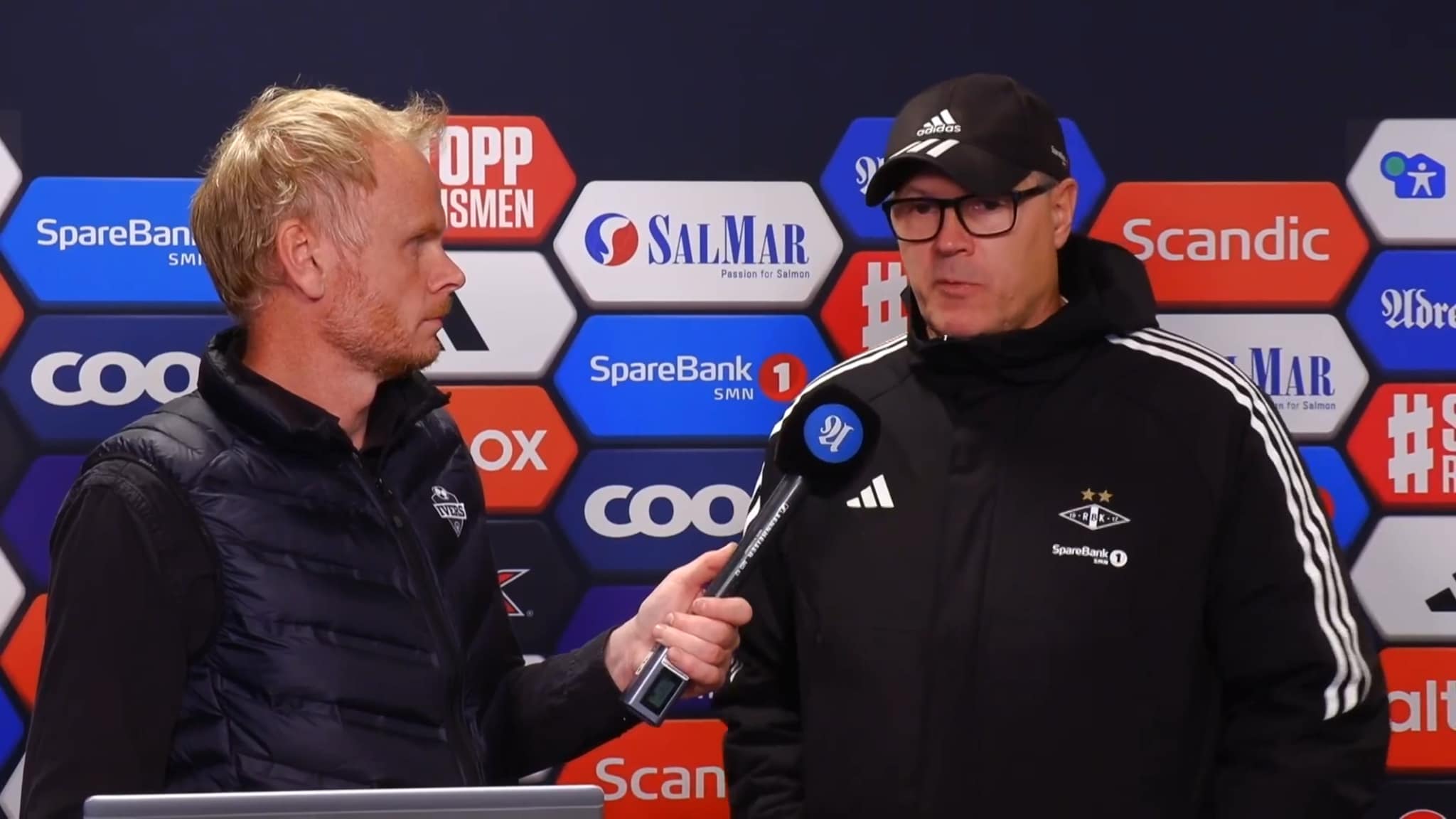 Ivers etter  kampen mellom Rosenborg og Haugesund
