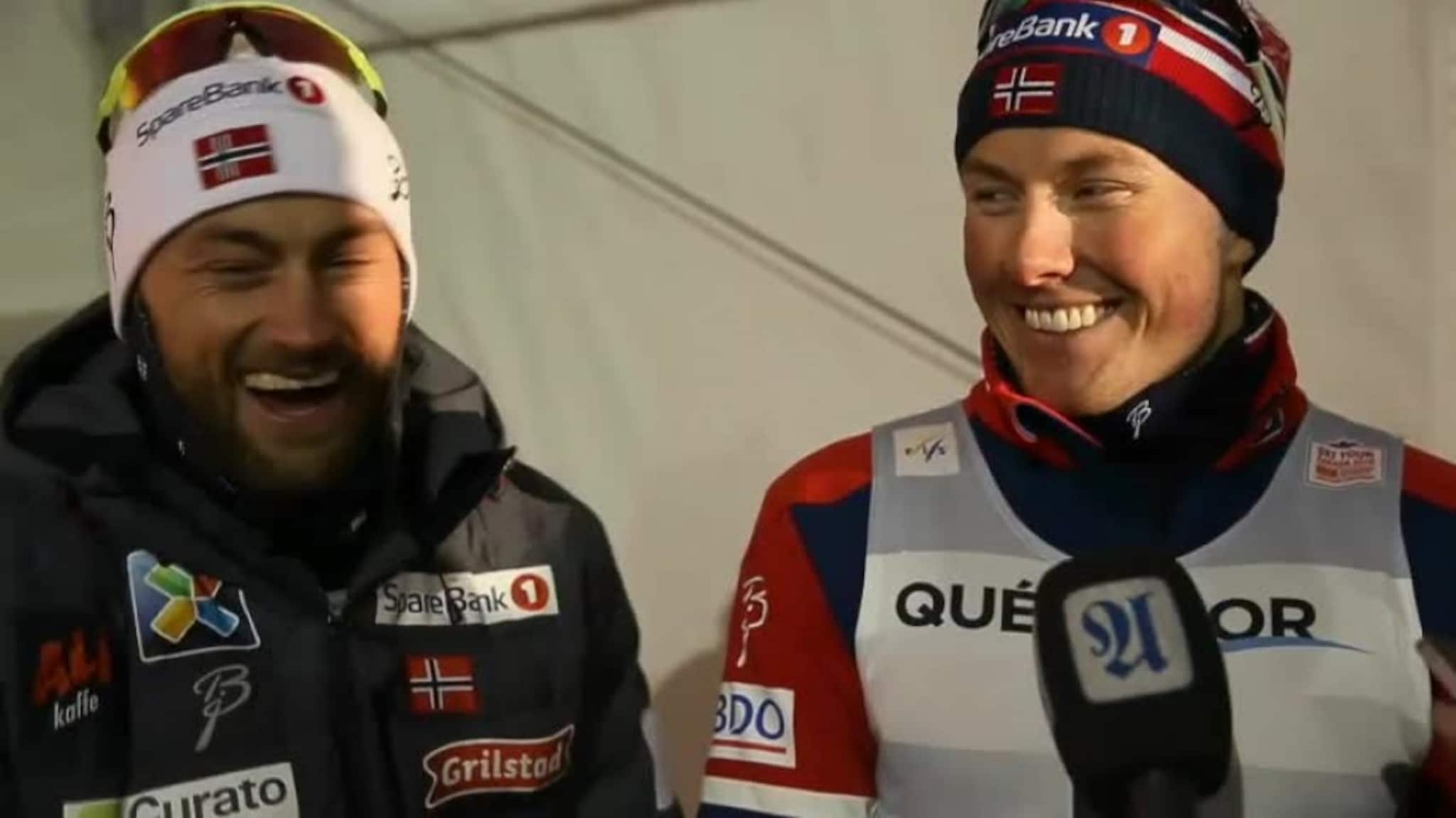 Her røper Northug og Iversen ferieplanen
