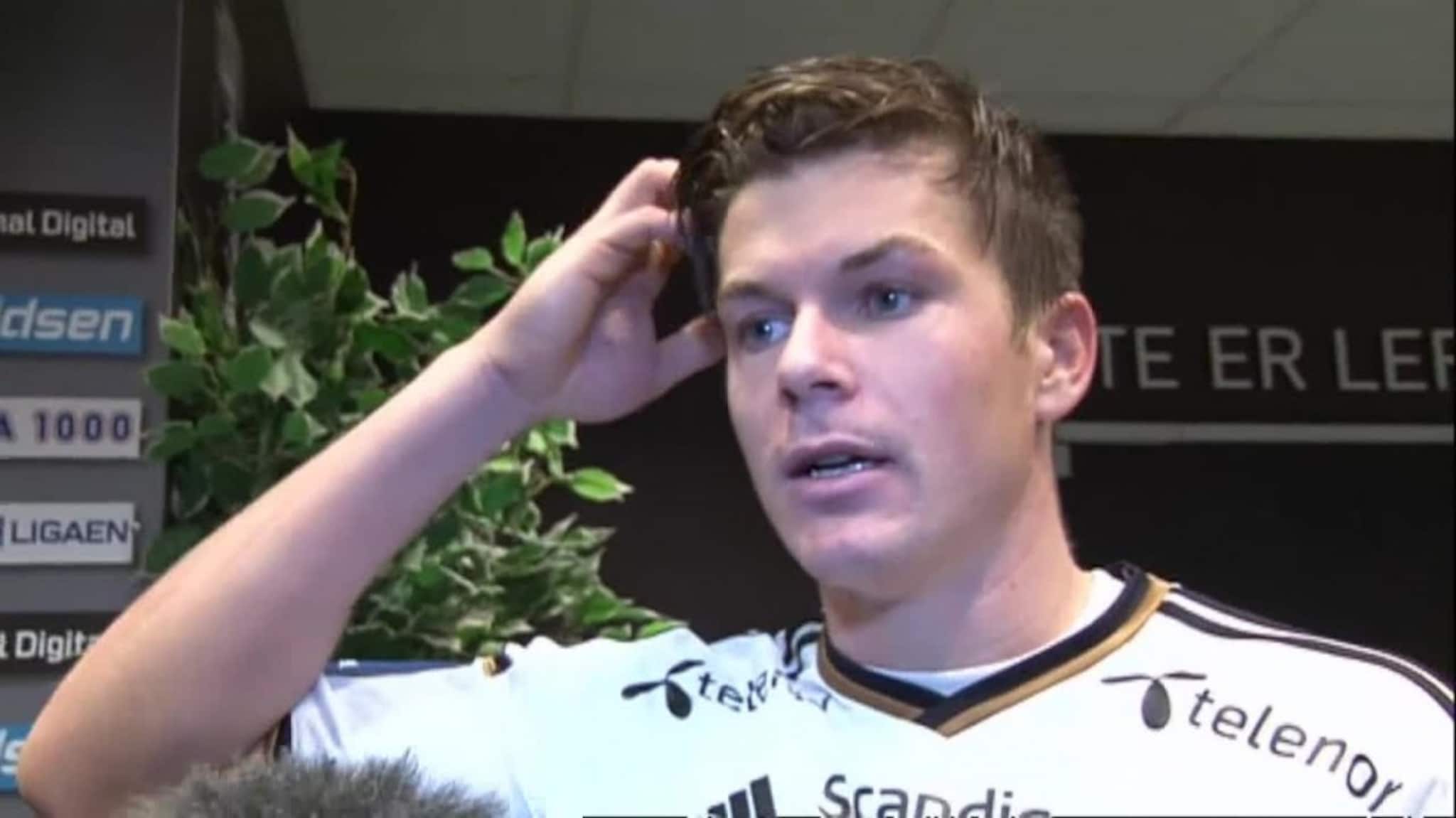 Etter kampen: Pål André Helland