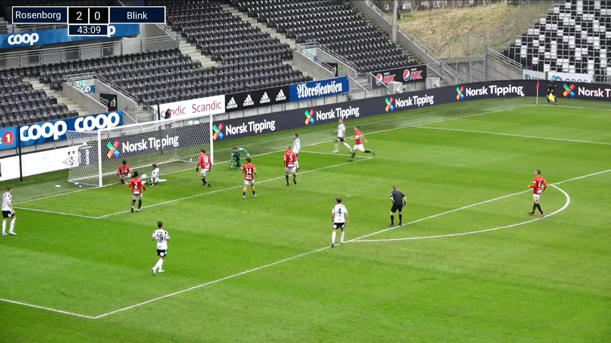 Fiabemas scoring mot Blink