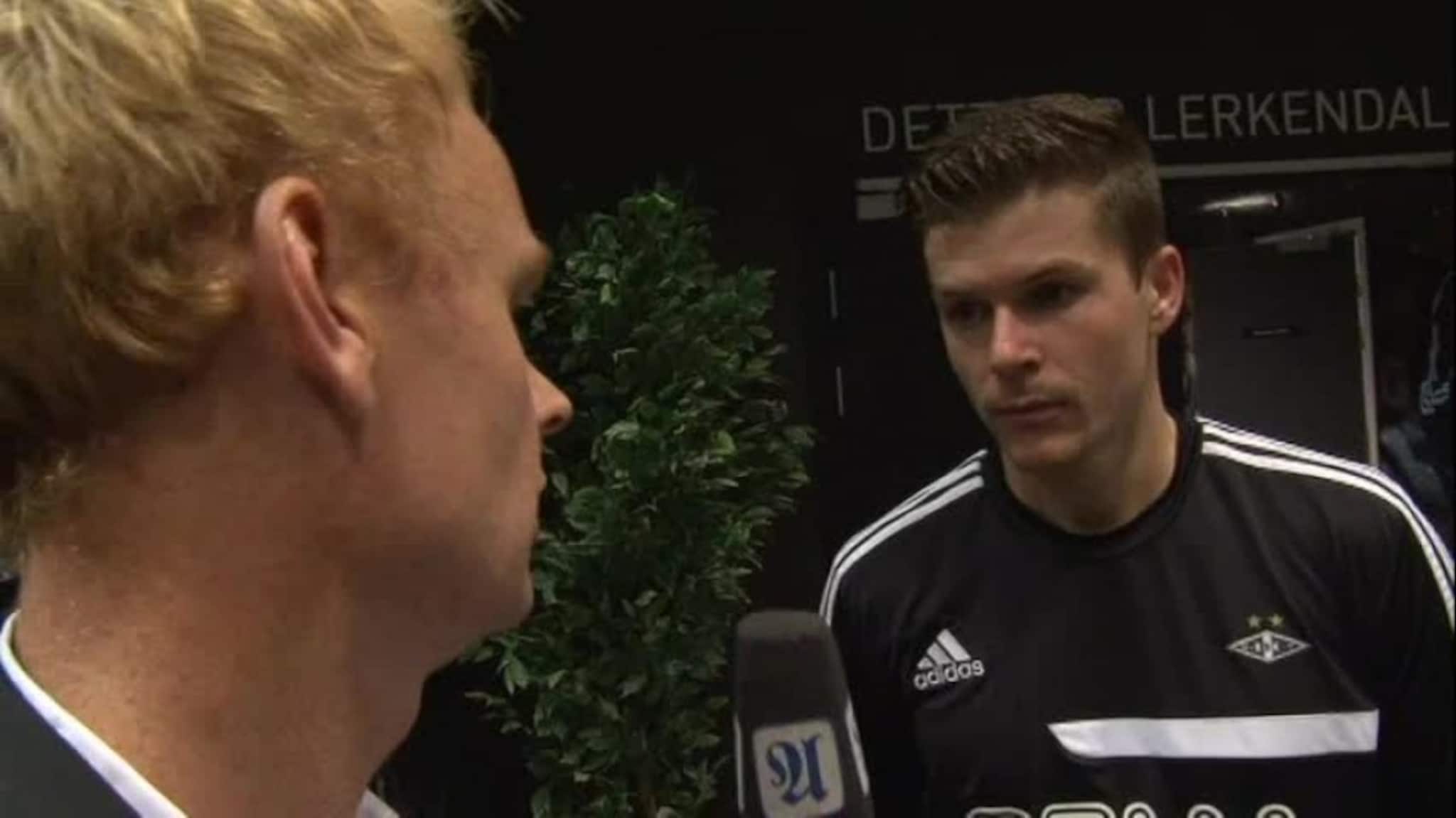 Etter kampen: Pål André Helland