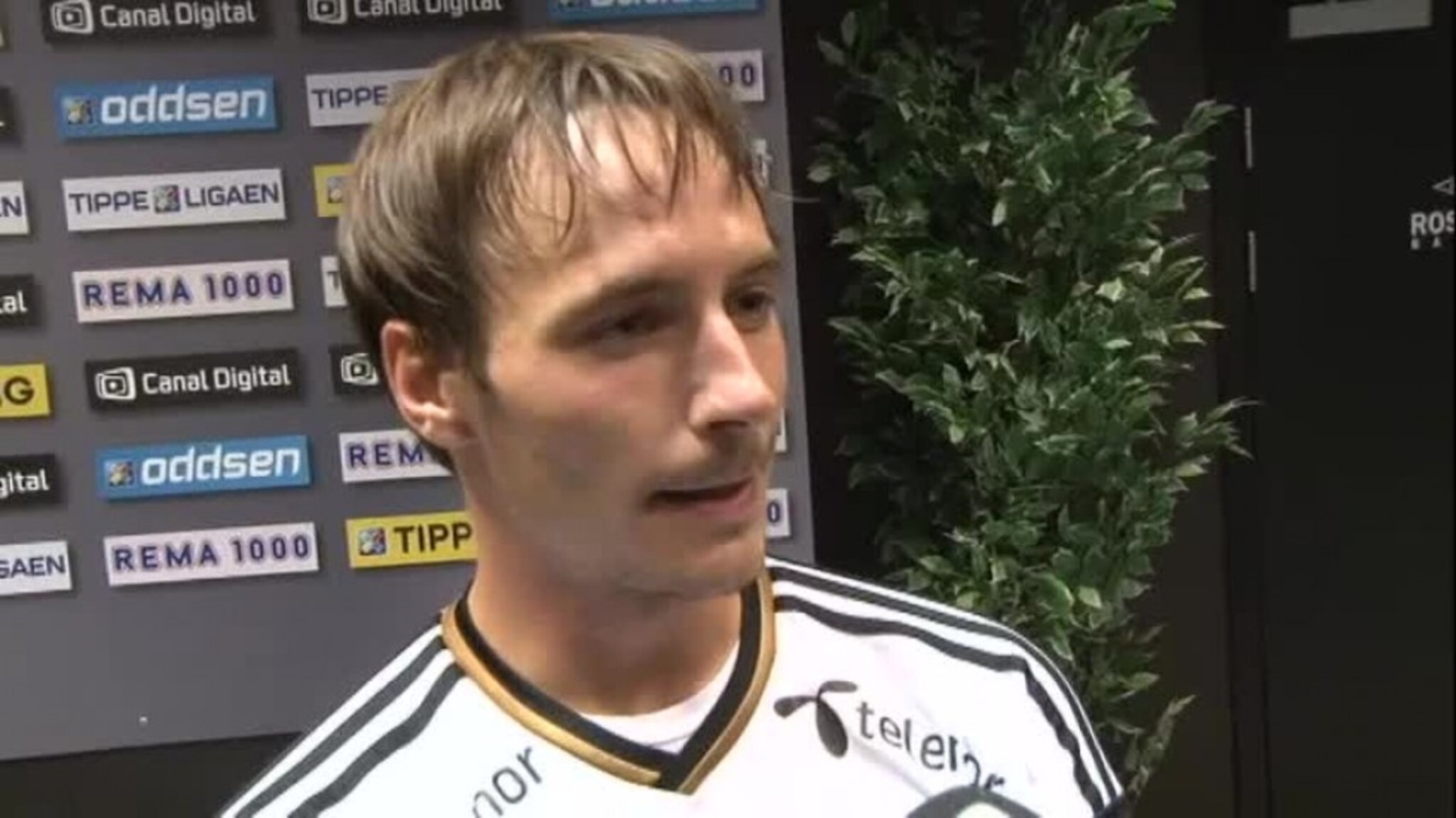 Etter kampen: Mike Jensen