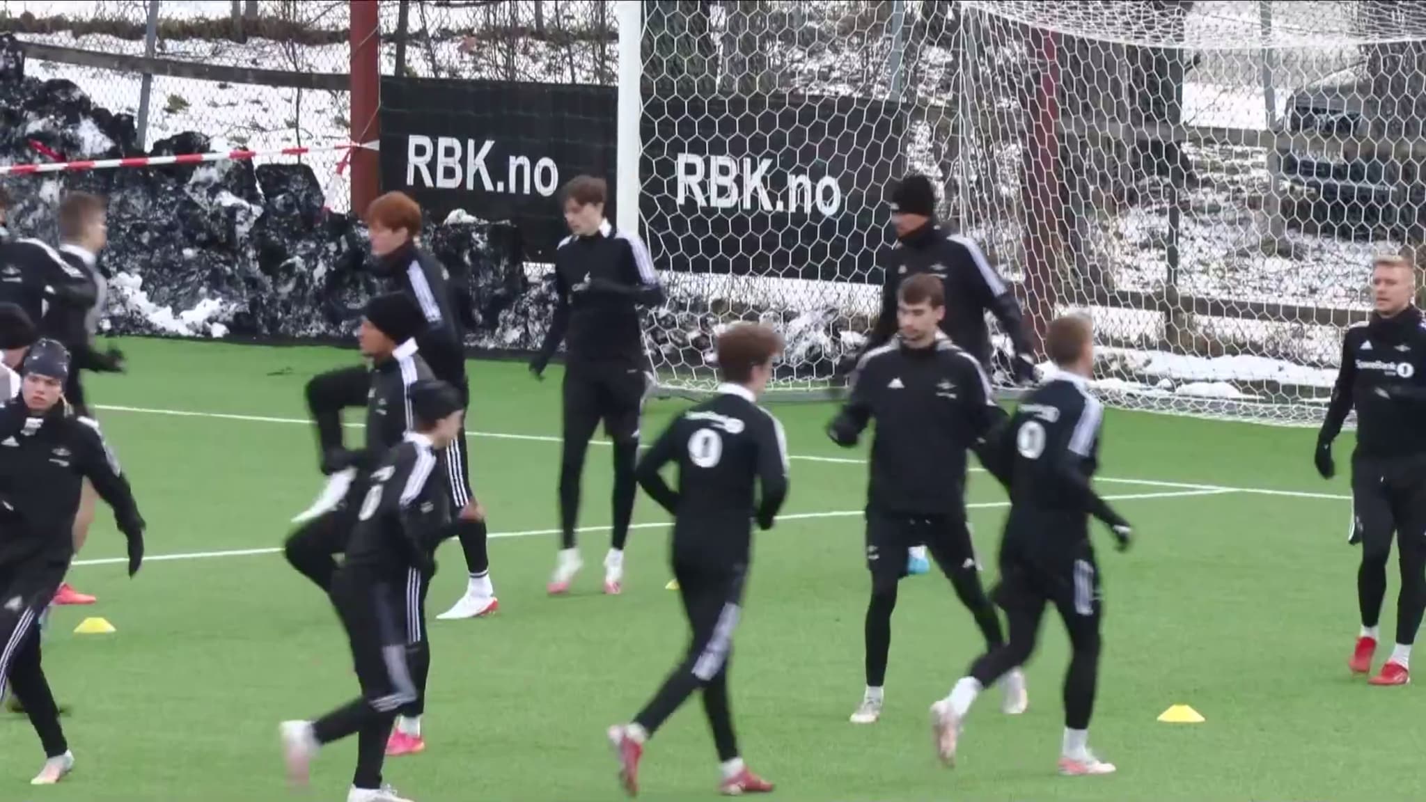 Opptak: Rosenborgs første trening med ny trener