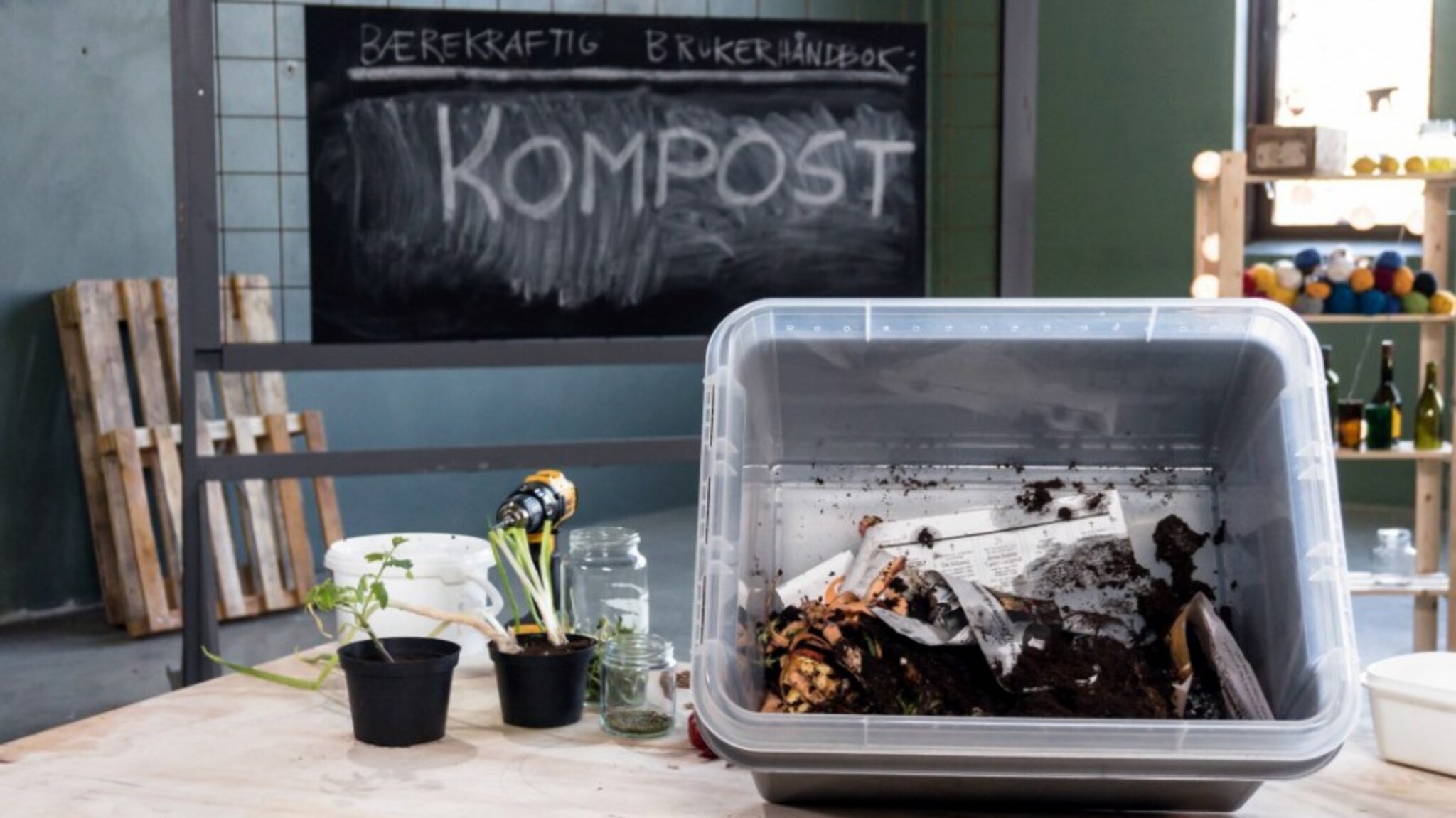 Innendørs kompost