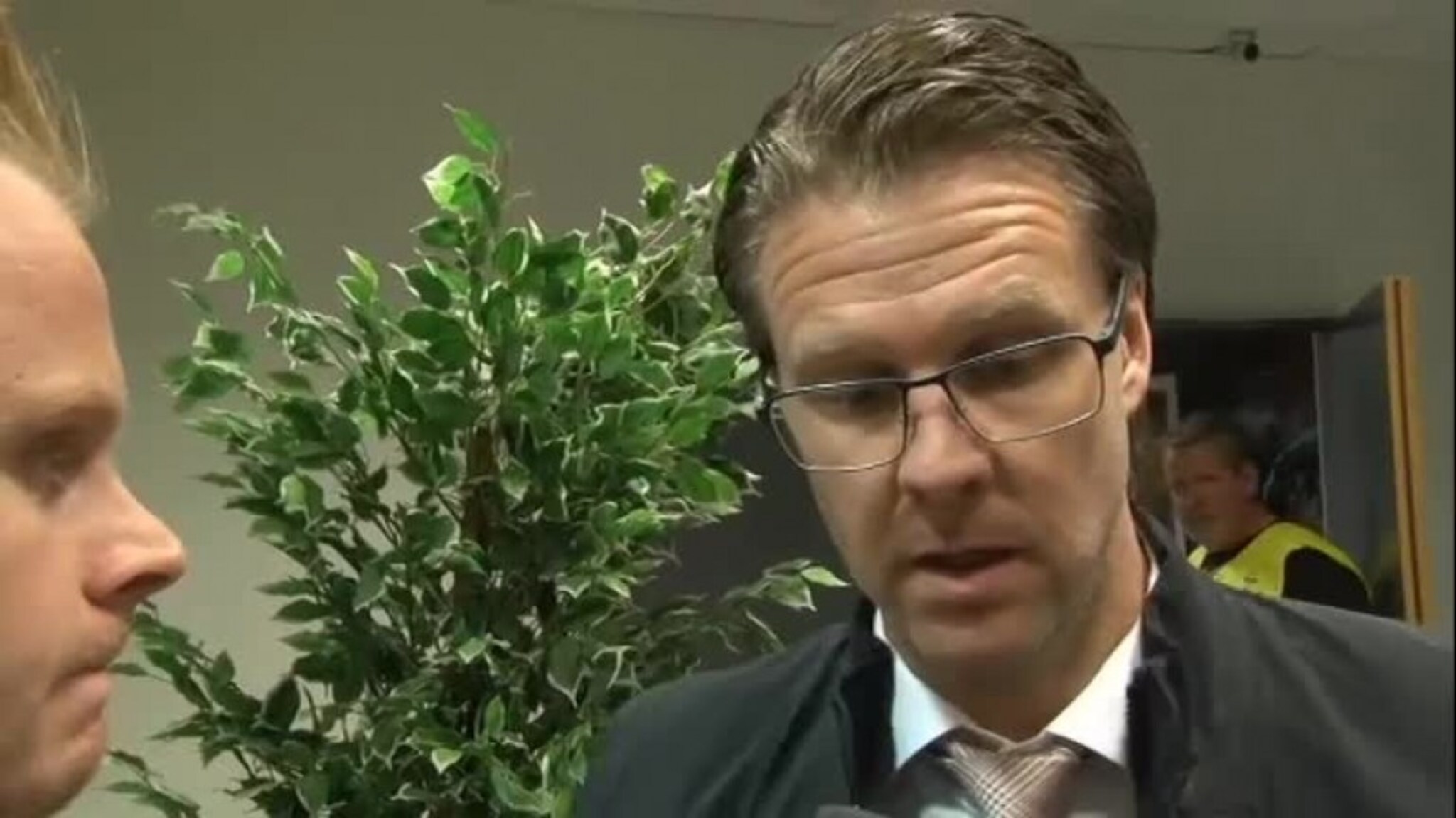 Etter kampen: Rikard Norling