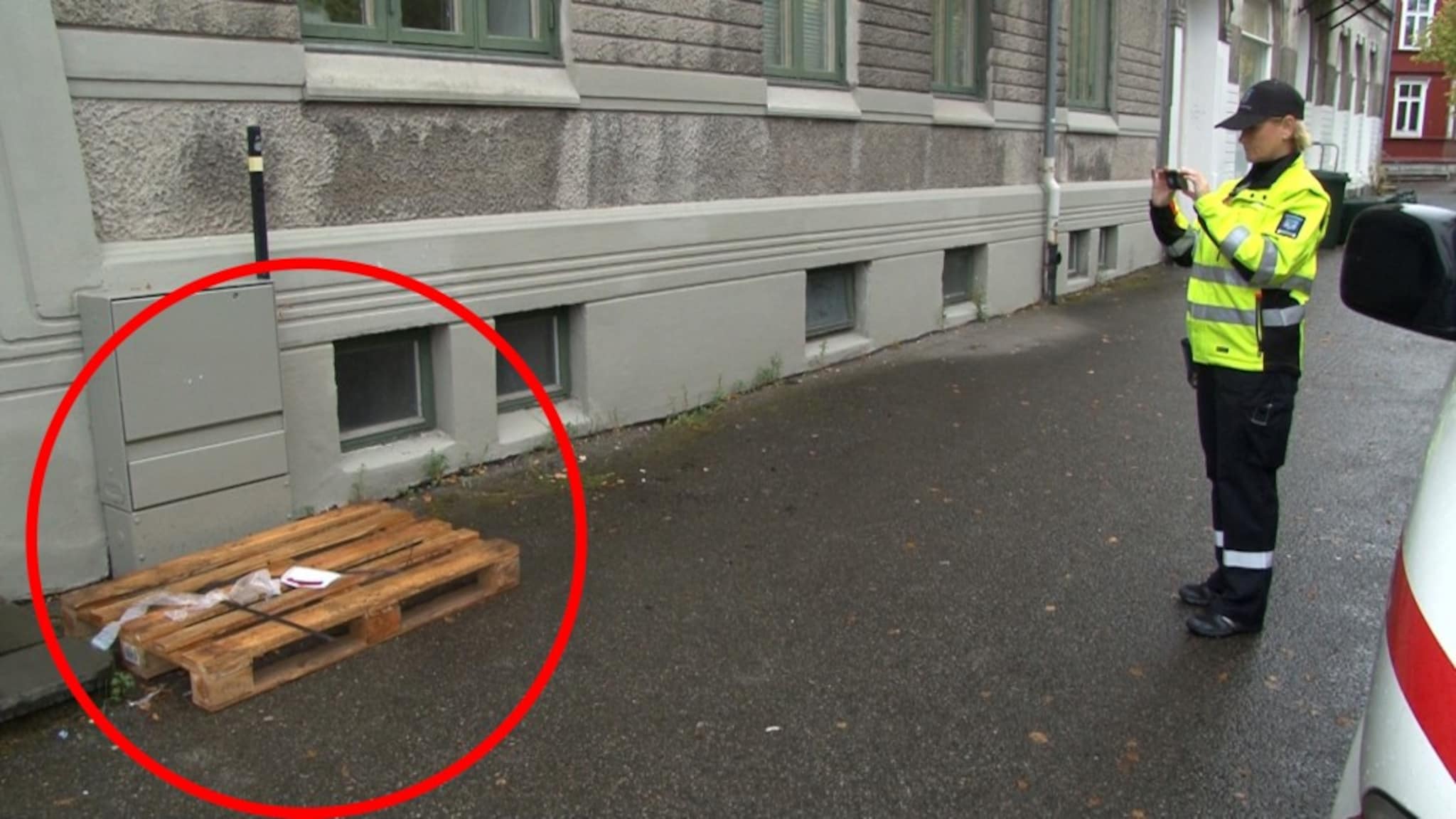 Reagerer på europall