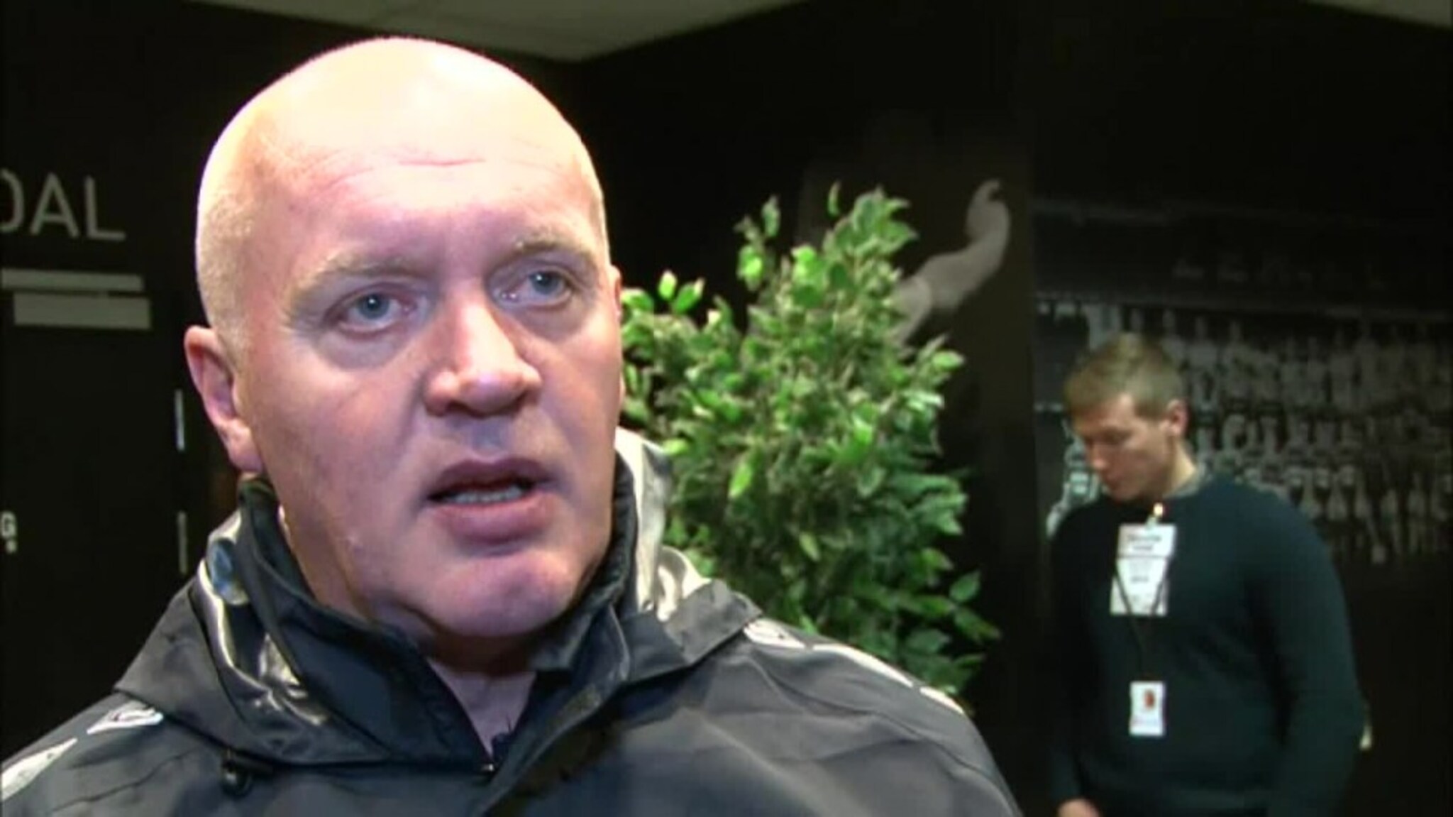 Etter kampen: Harald Aabrekk