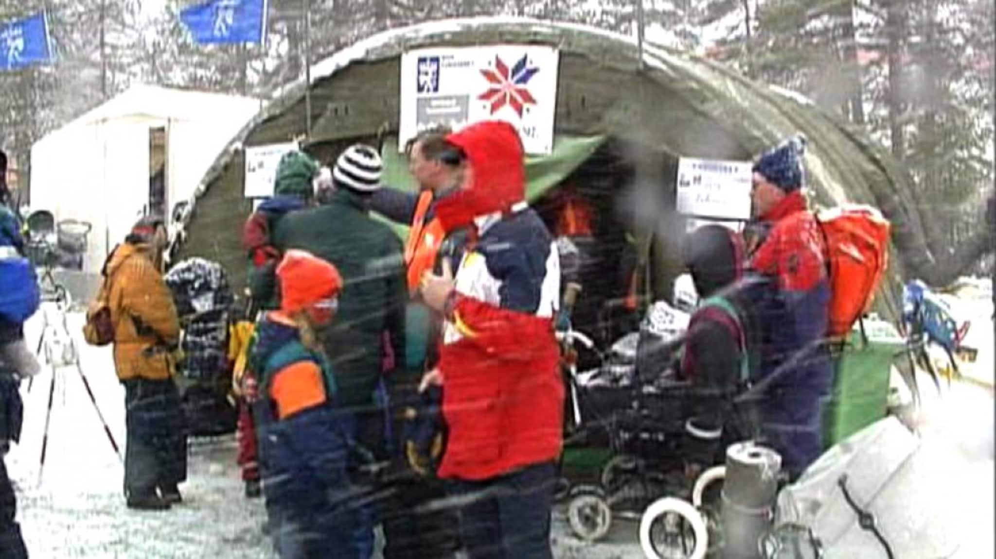 Arkivet: I varmeteltet under Ski-VM