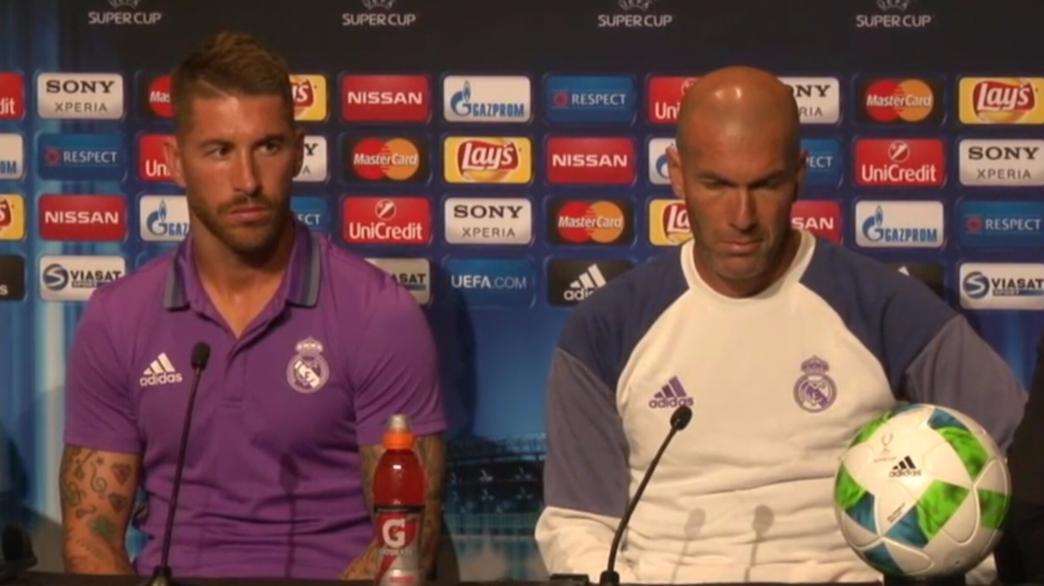 Se hele pressekonferansen til Real Madrid