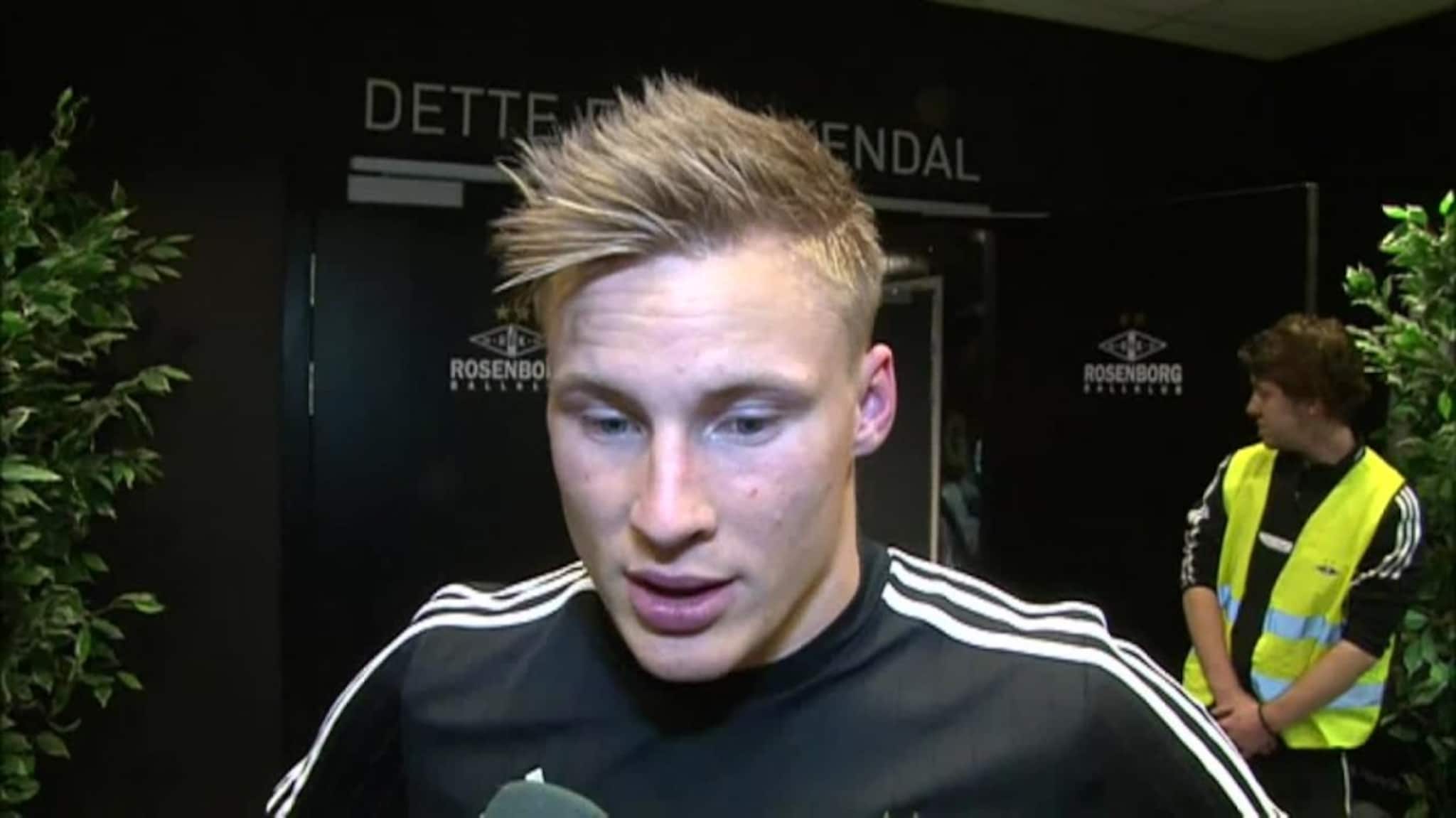 Etter kampen: Jonas Svensson