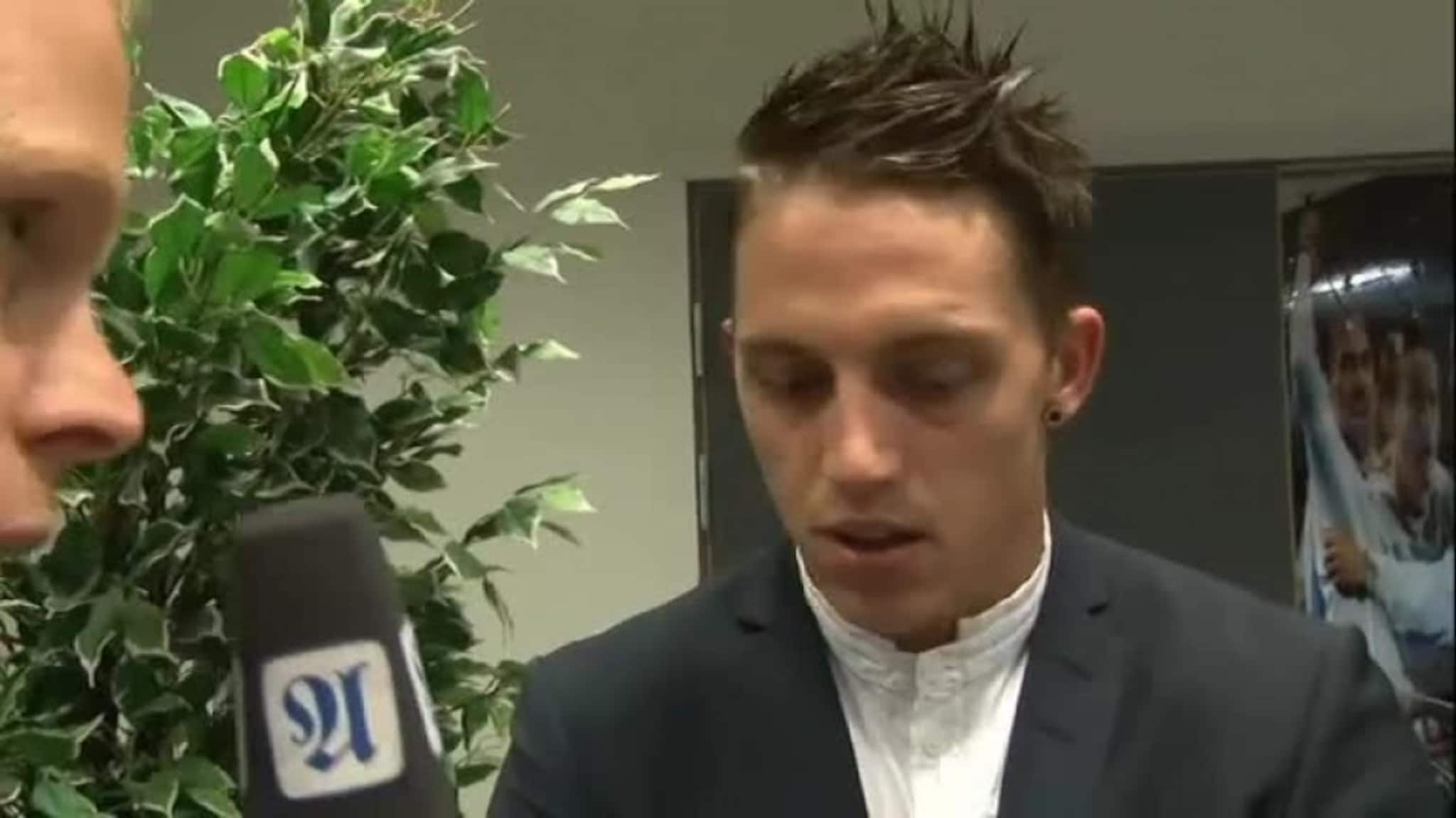 Etter kampen: Nicki Bille Nilsen