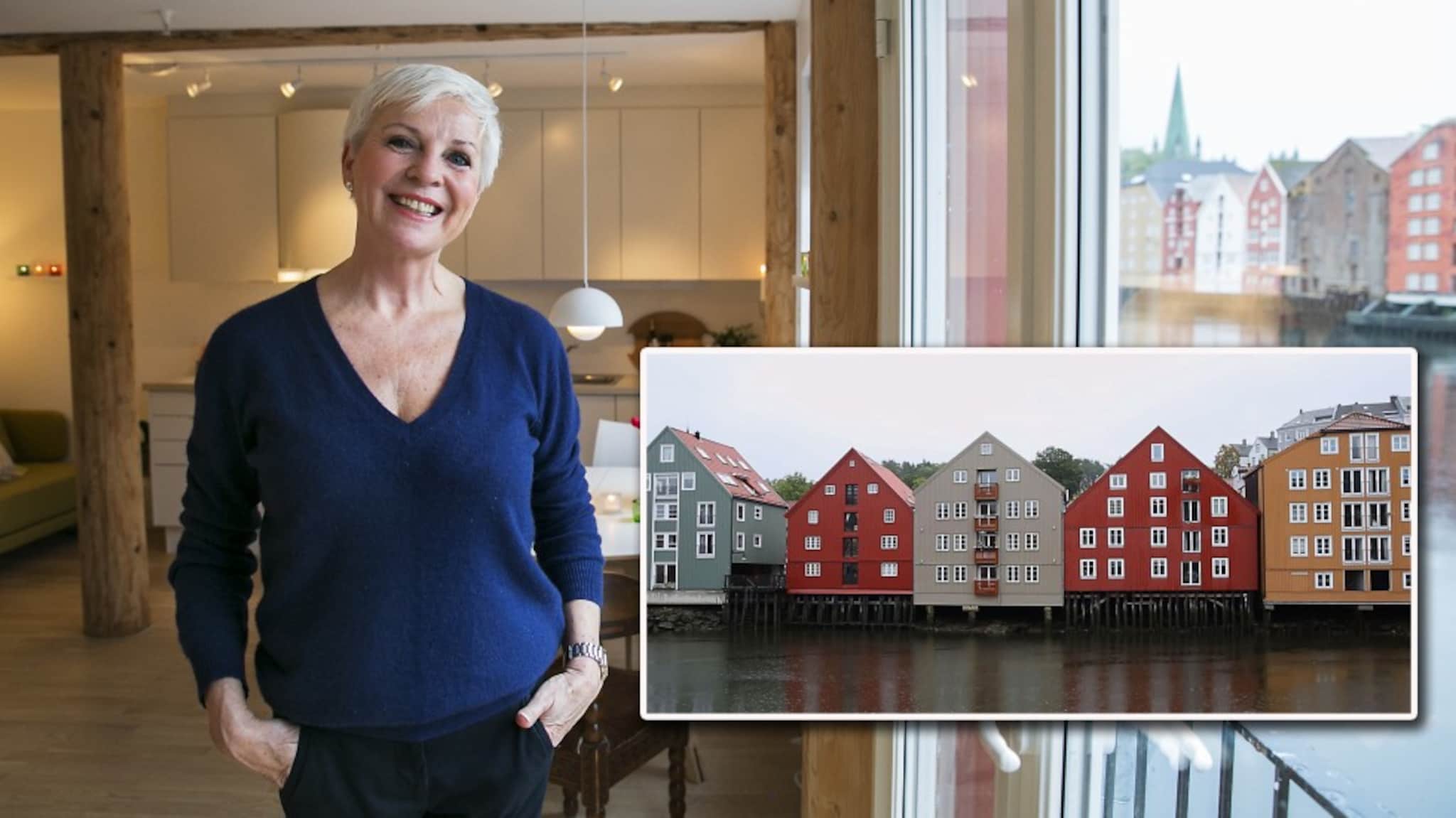 Hun bor som i et postkort