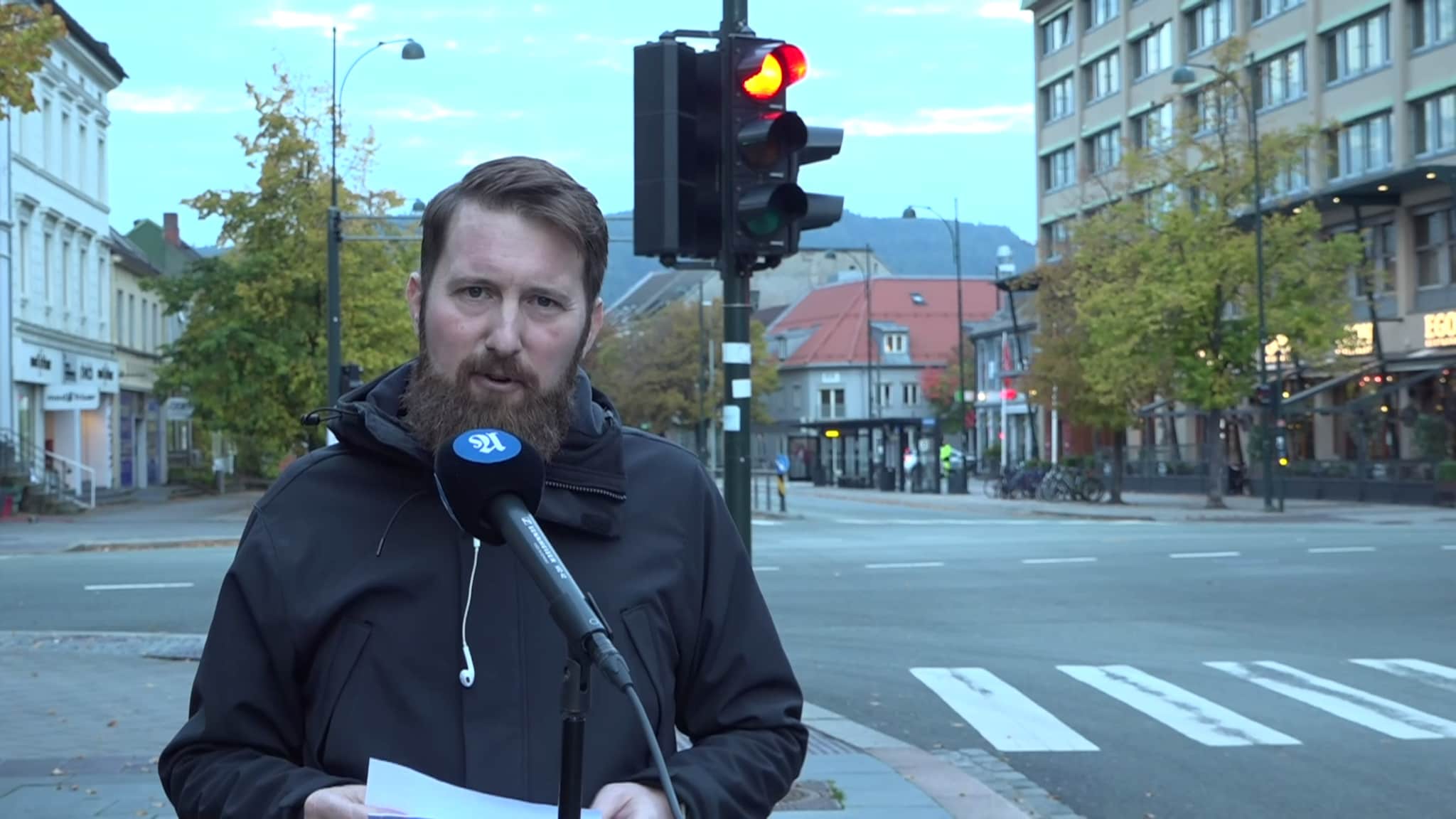 Vi sendte fra Prinsenkrysset