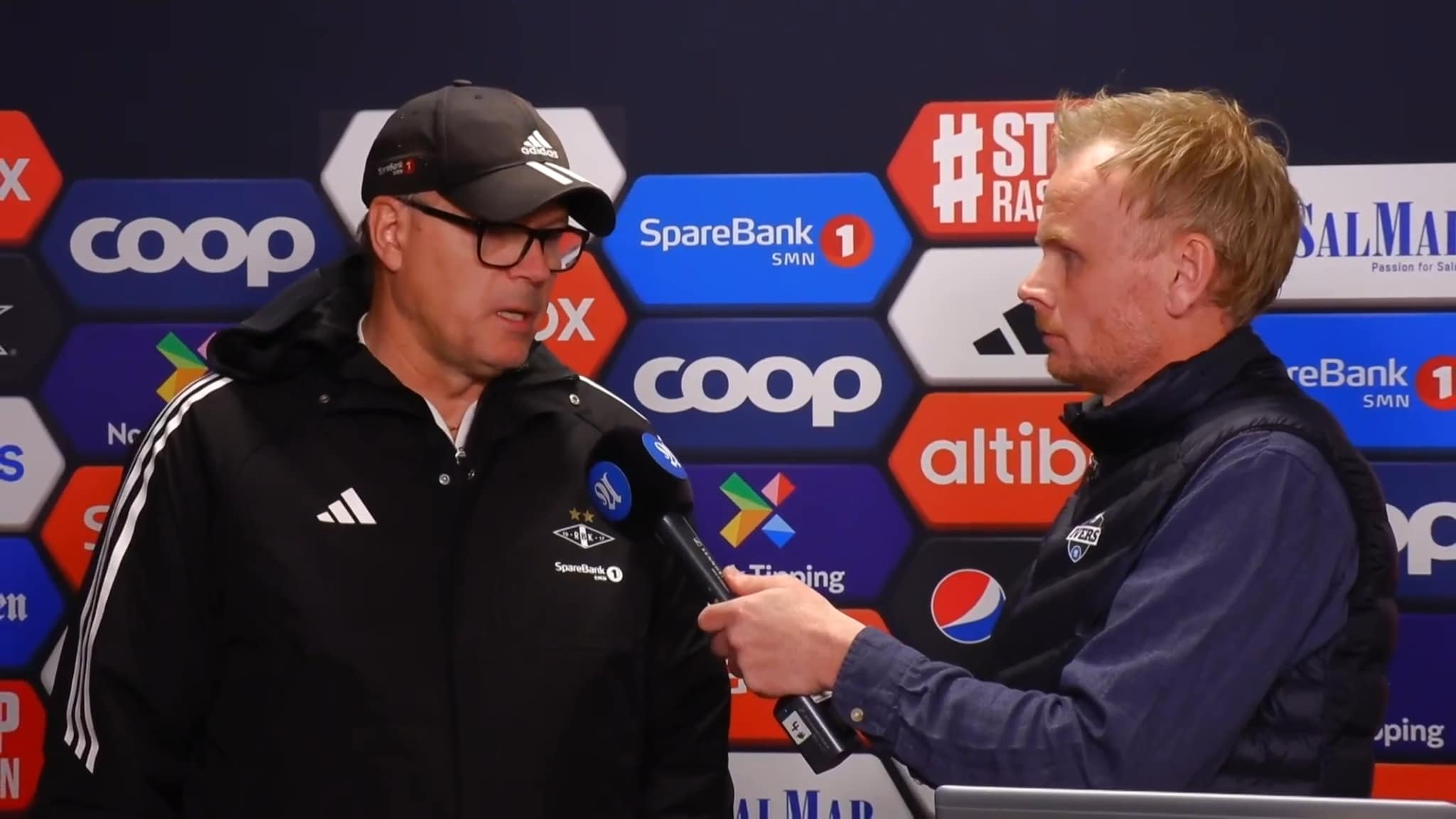 Ivers etter  kampen mellom Rosenborg og Vålerenga