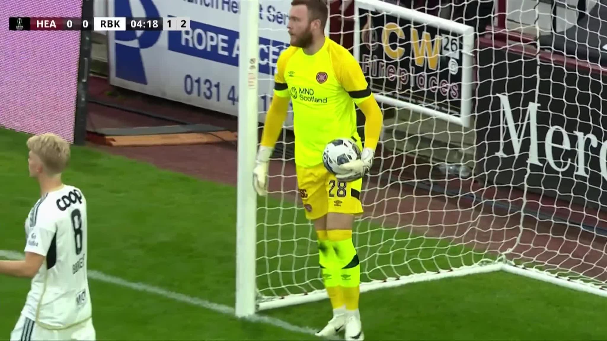 Høydepunkter fra Hearts mot RBK