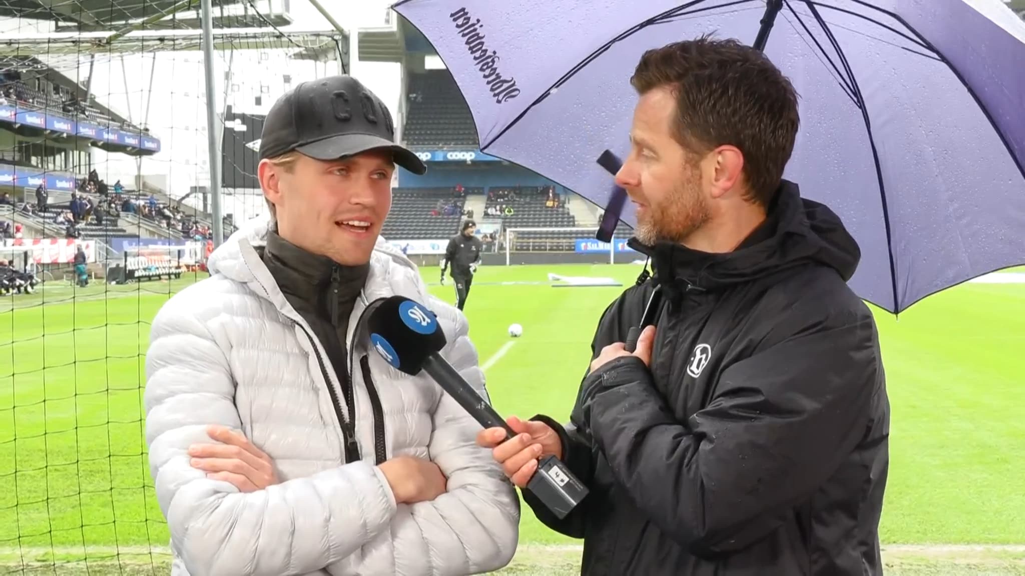 Ivers før kampen mellom Rosenborg og Sandefjord