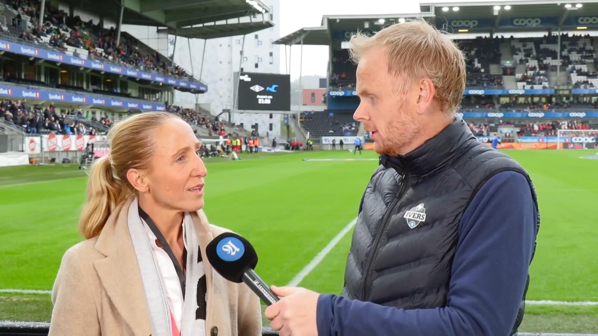 Ivers før kampen mellom Rosenborg og Haugesund