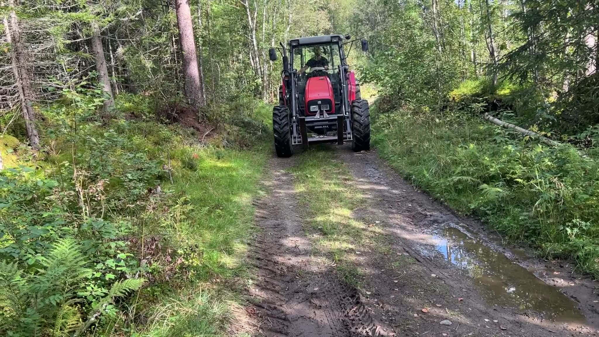 Ambulanse på villspor på Lundamo