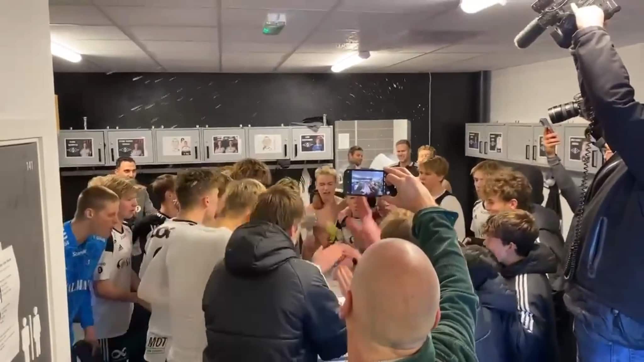 Sjekk de elleville jublescenene etter at RBK ble cupmestere
