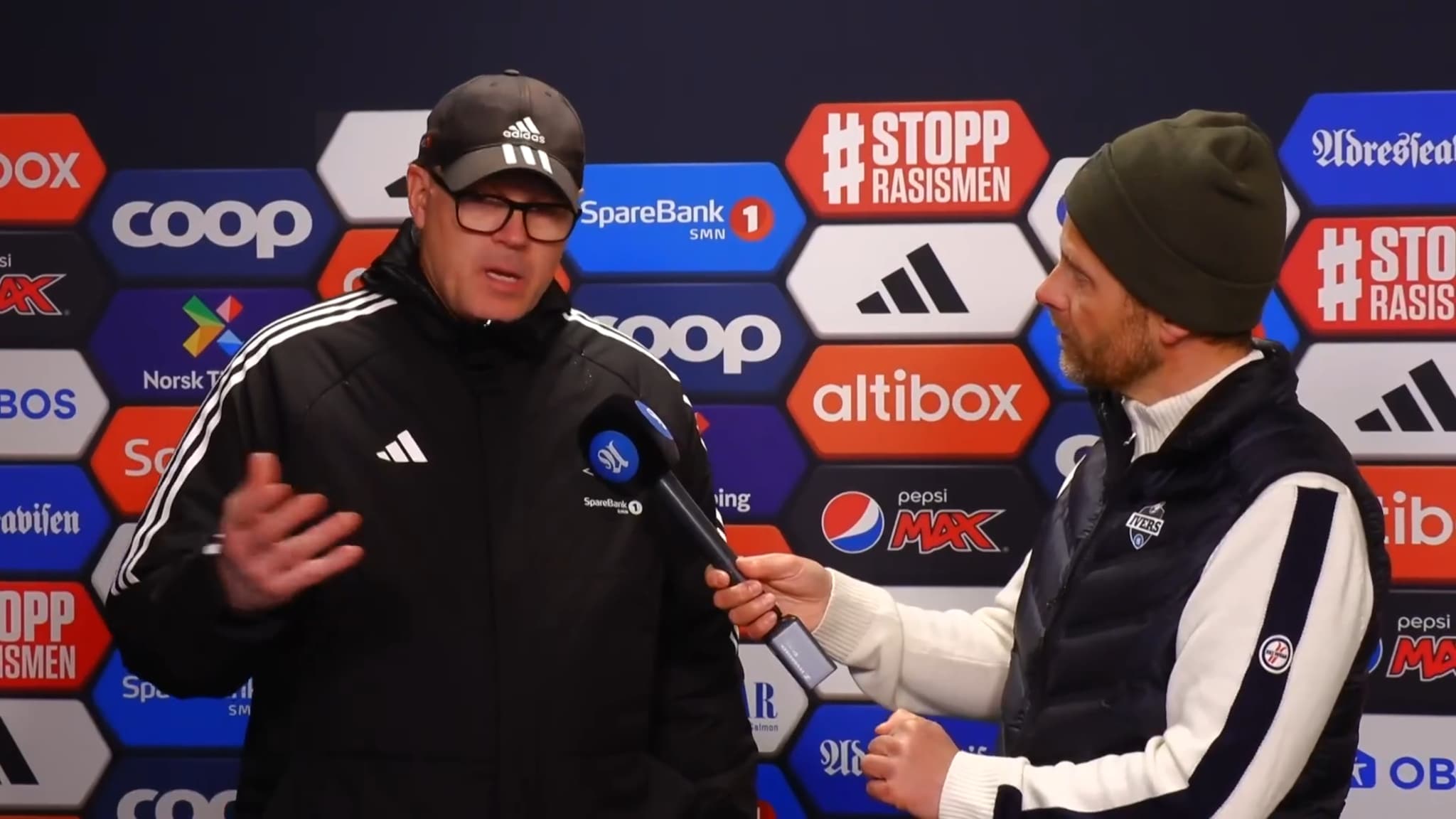 Ivers etter  kampen mellom Rosenborg og Sandefjord