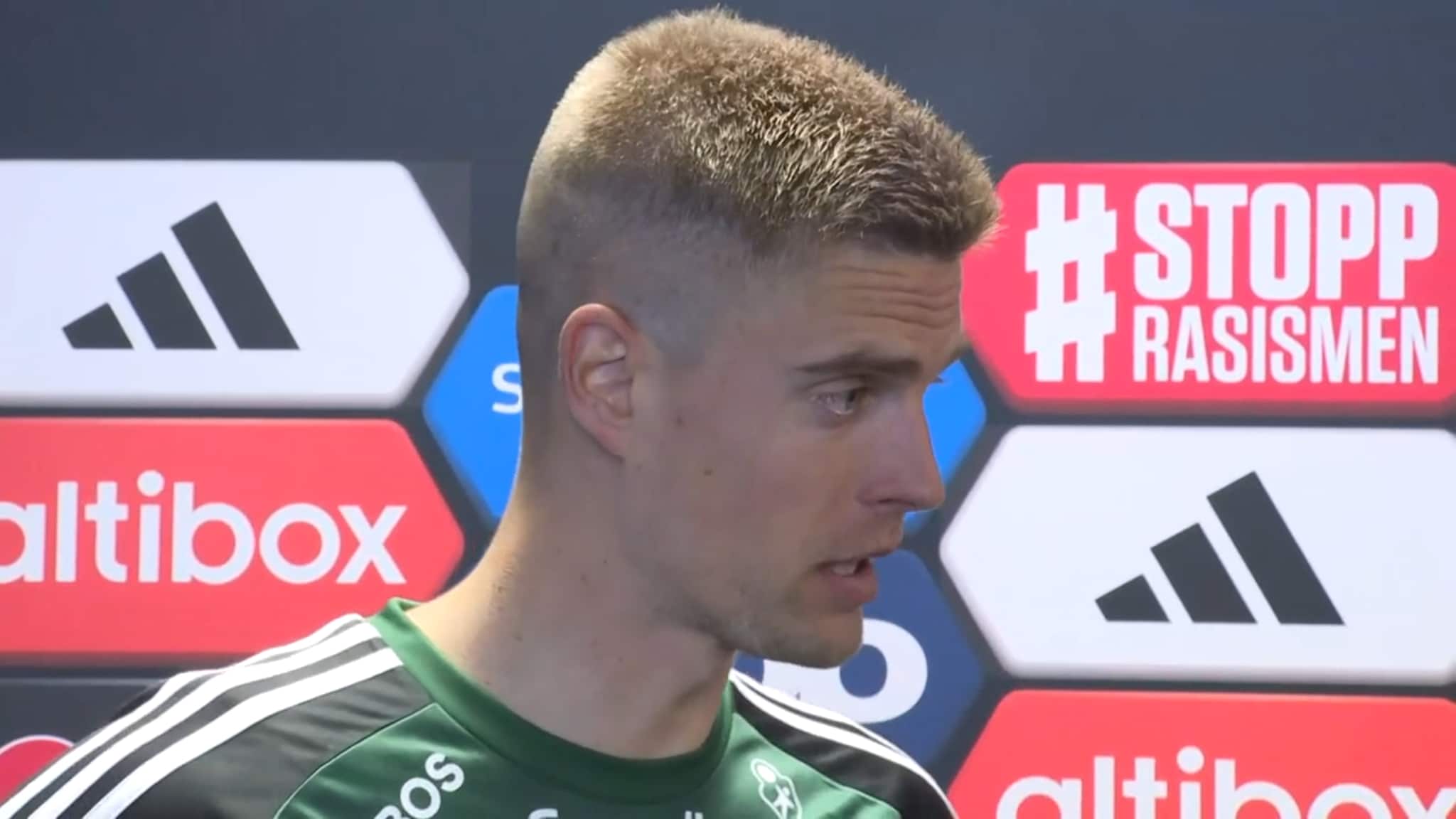 Ivers etter kampen mellom Rosenborg og Viking