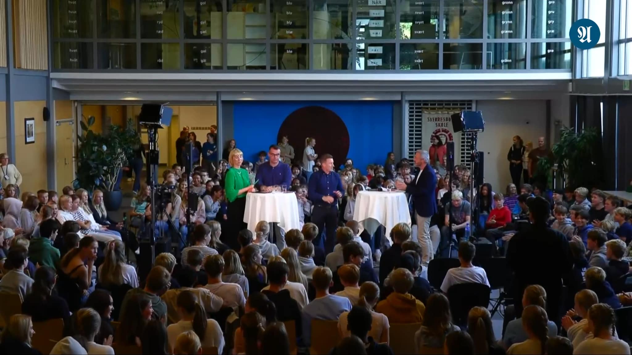 Onsdag kl. 12 møttes ordførerkandidatene til skoledebatt på Sverresborg skole