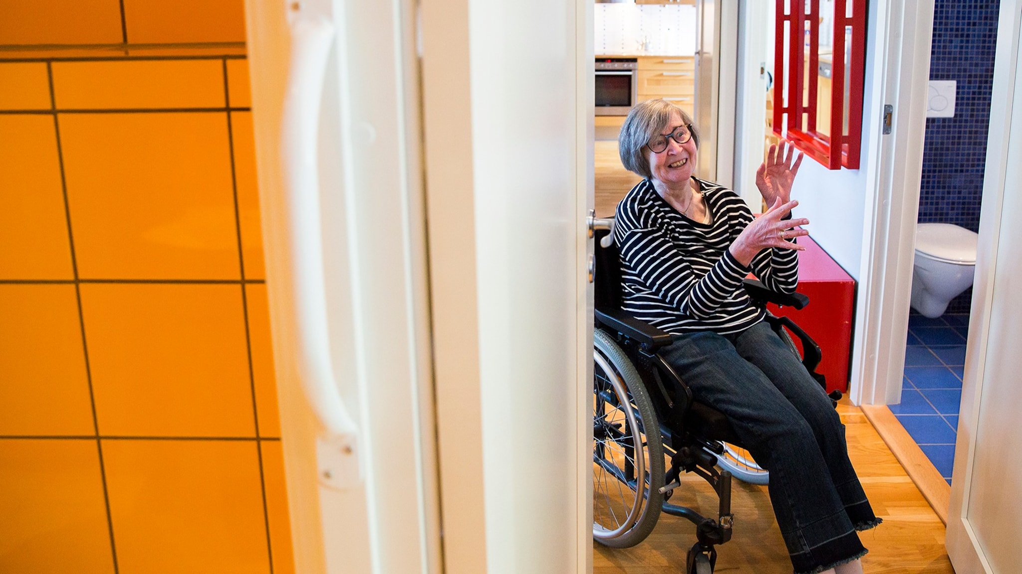 Hjem: Fargeglede på badene