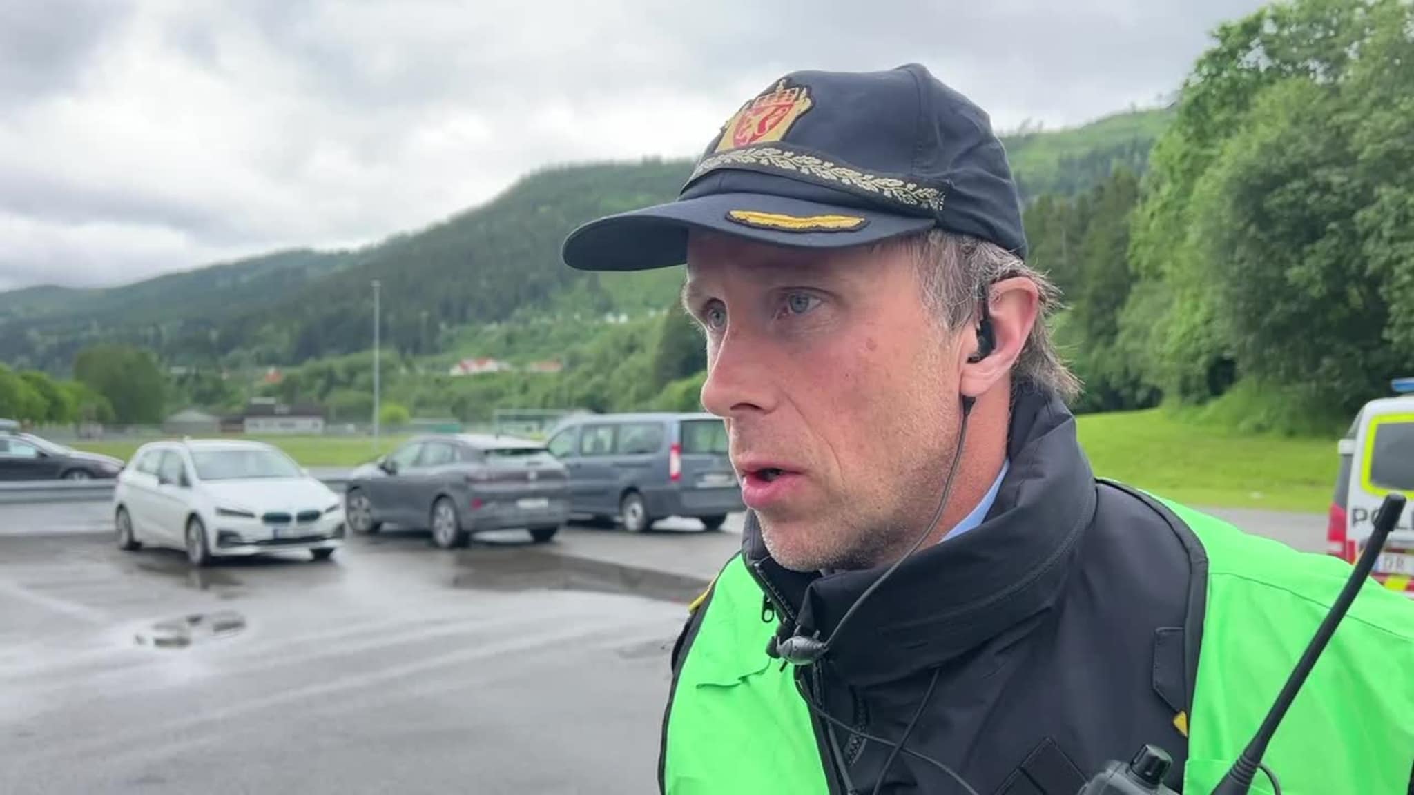 Innsatsleder Ketil Stene på Støren