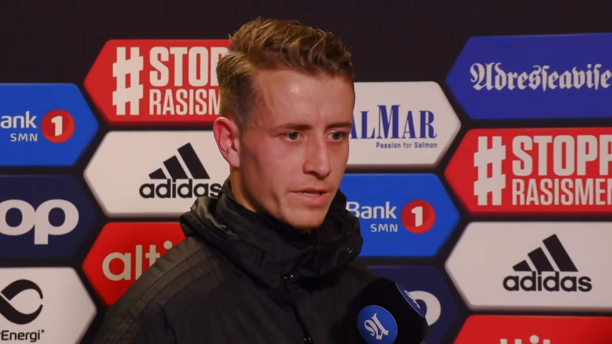 Ole Sæter etter kampen mellom Rosenborg og Molde