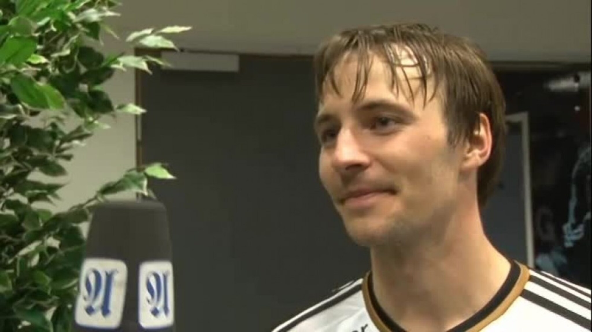 Etter kampen: Mike Jensen