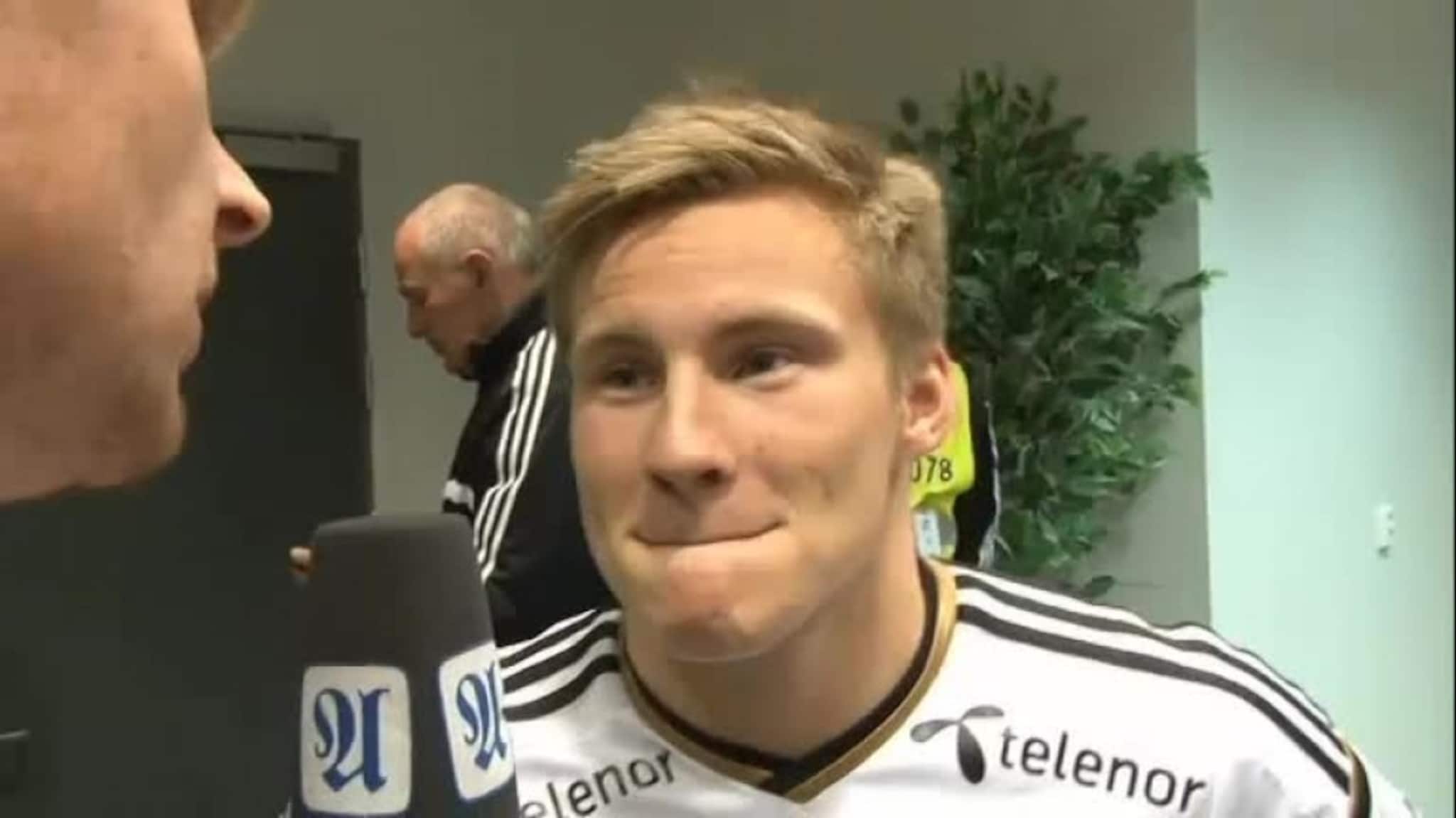 Etter kampen: Jonas Svensson