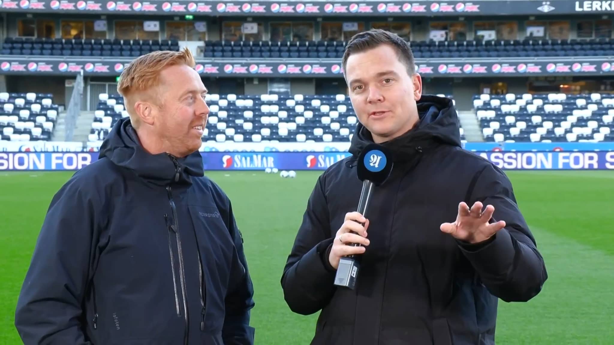 Ivers før kampen mellom Rosenborg og Strømsgodset
