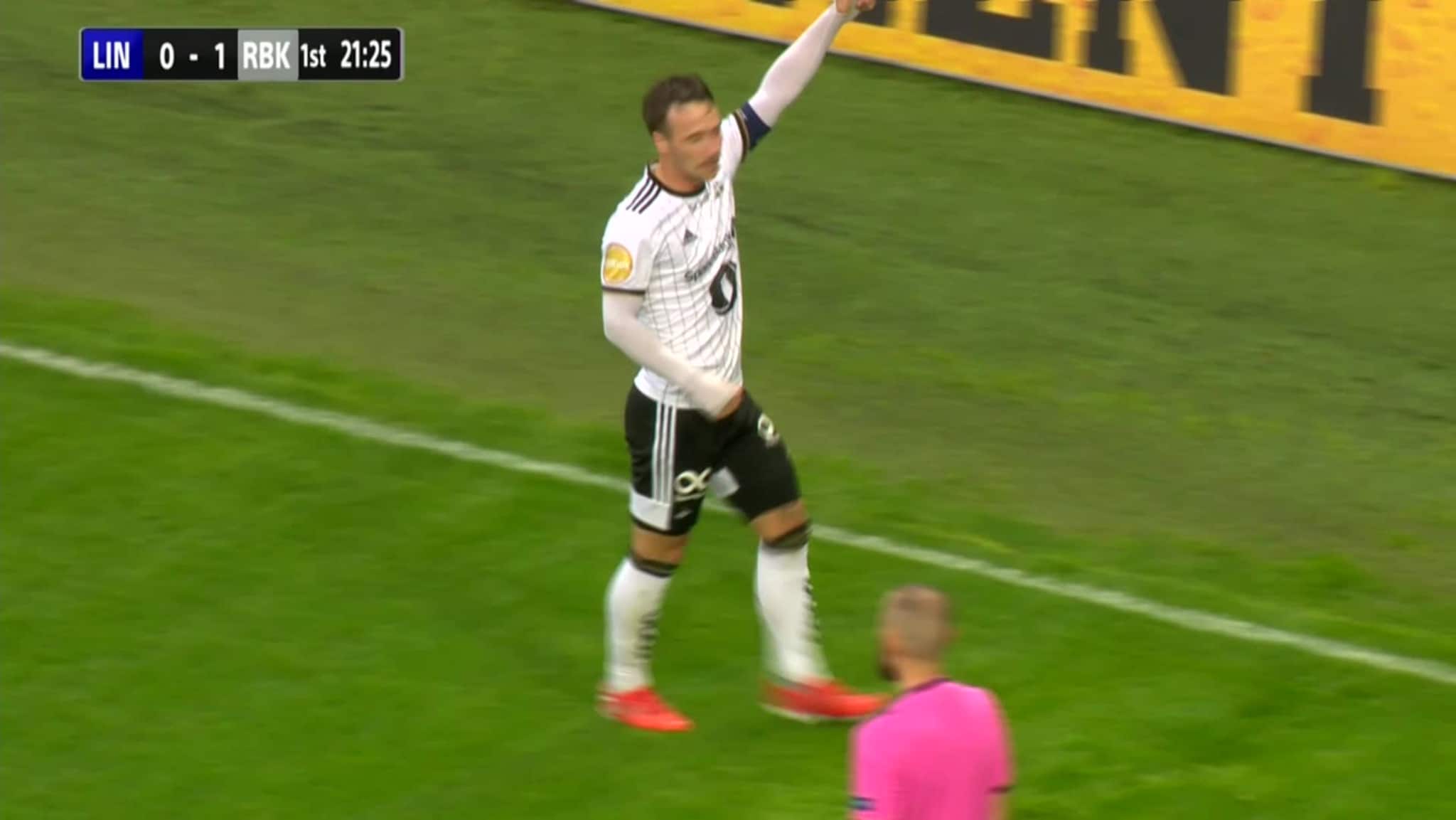 Se RBK målene mot Linfield