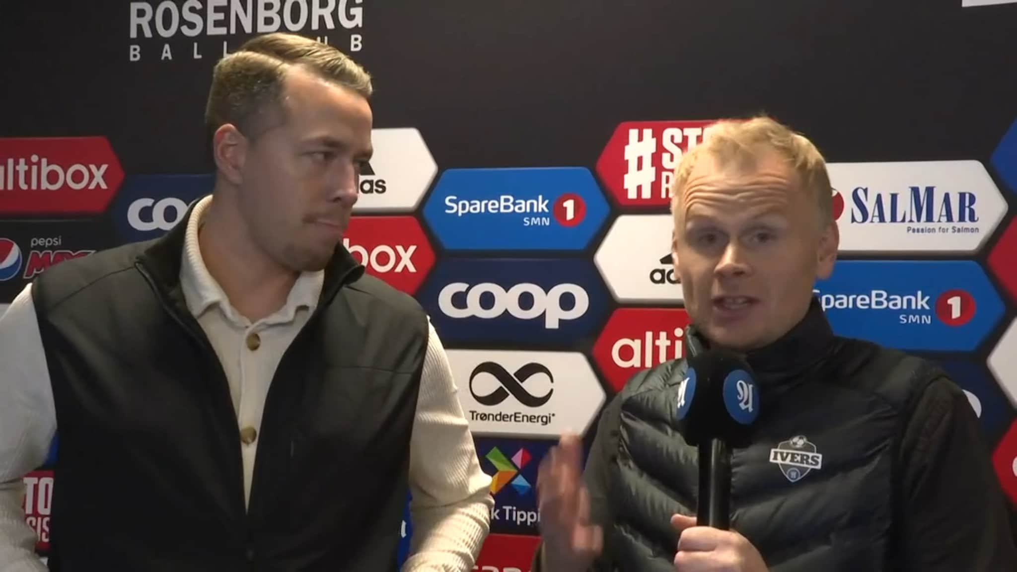 Ivers etter kampen mellom RBK og Vålerenga