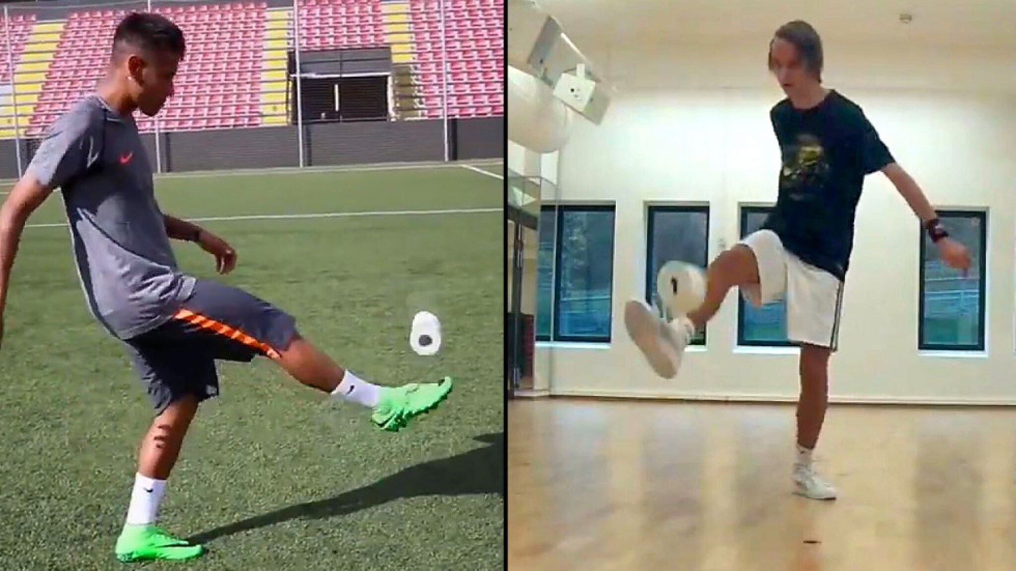 Knuser Neymar med dorull