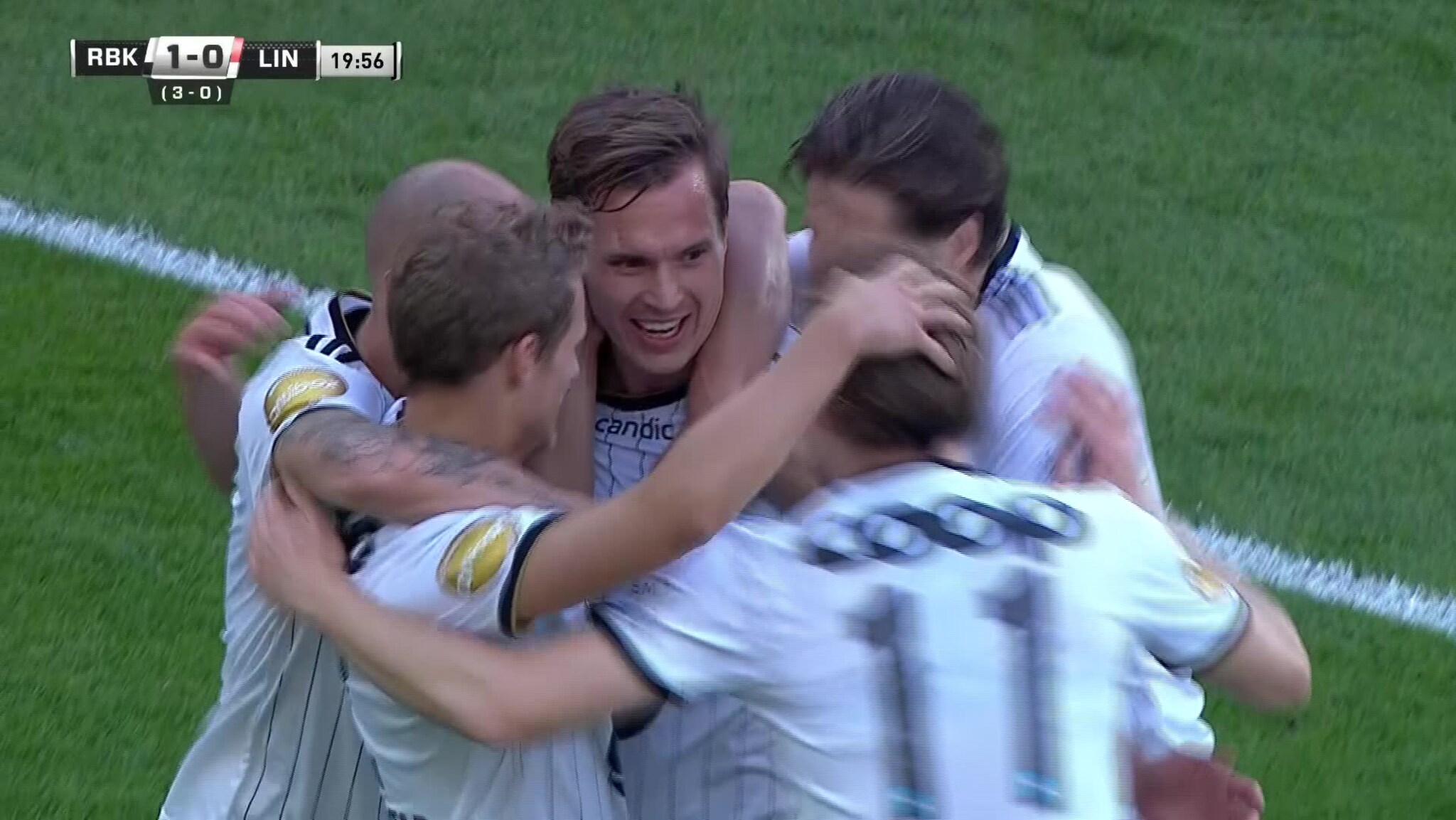 Se RBK målene mot Linfield