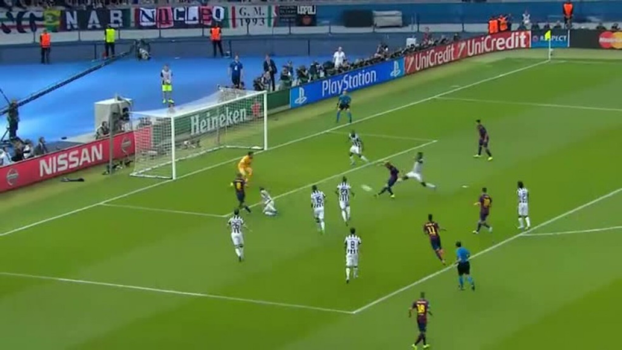 Høydepunkter Juventus-Barcelona