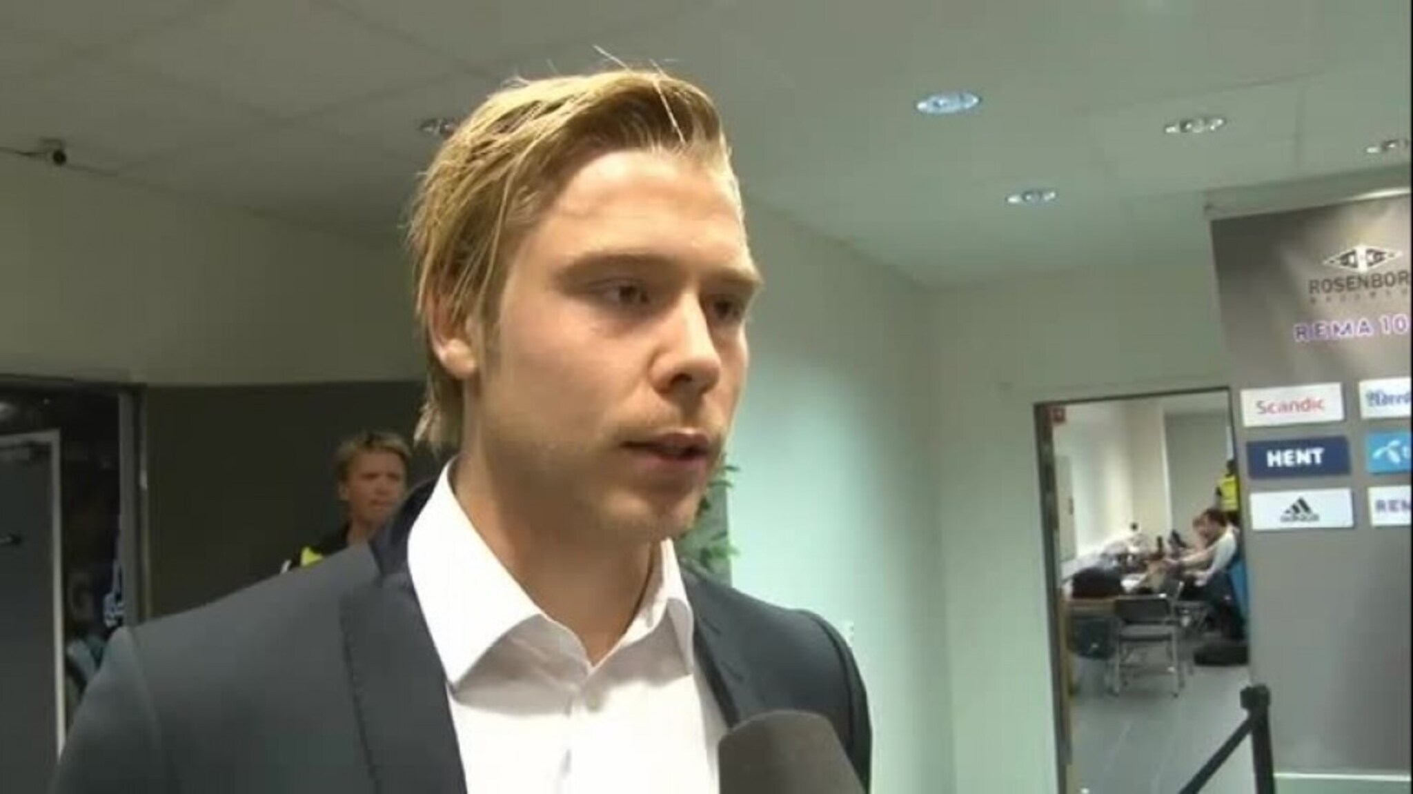 Etter kampen: Alexander Søderlund