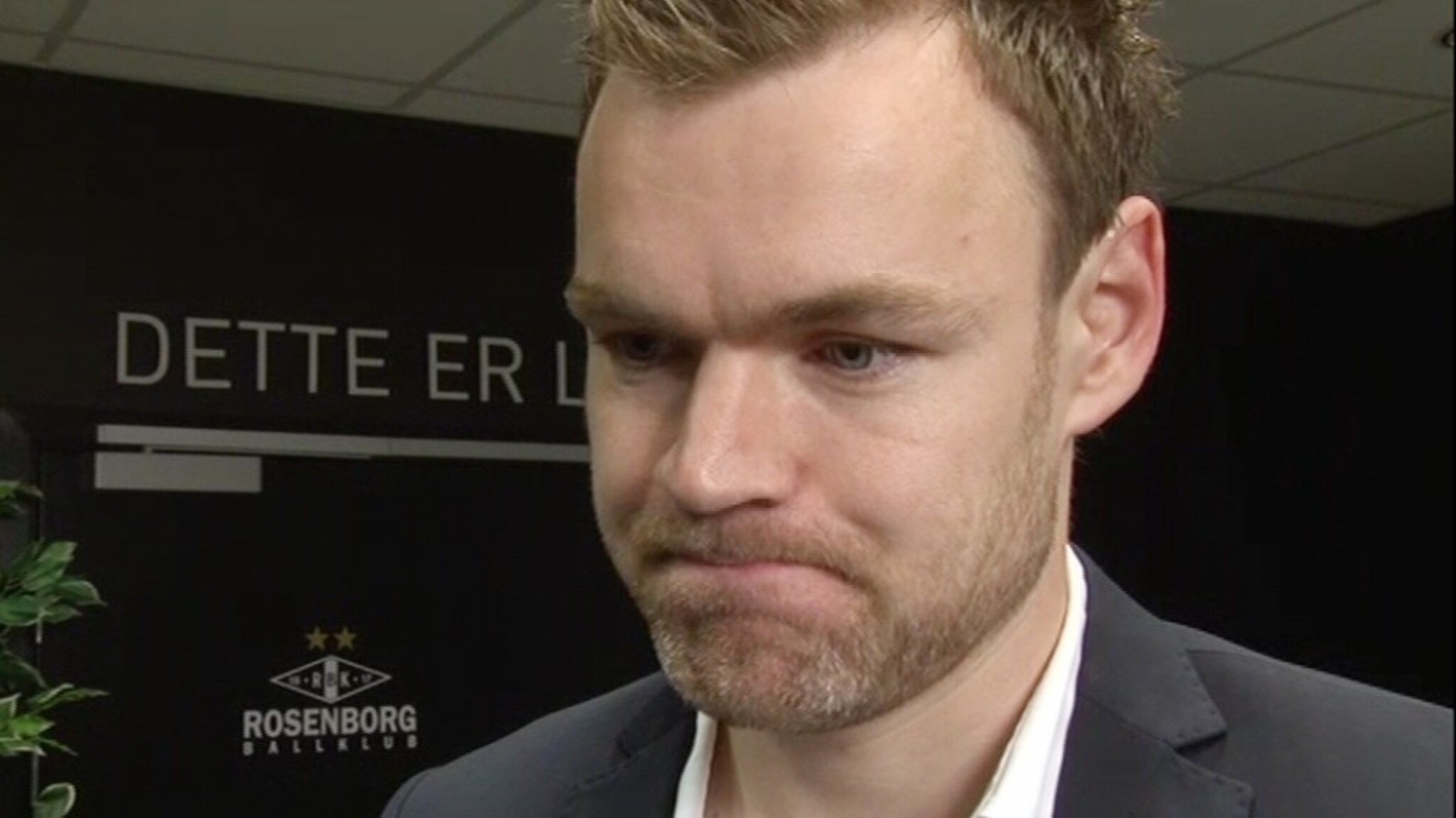 - Ikke artig å gå inn i garderoben i dag