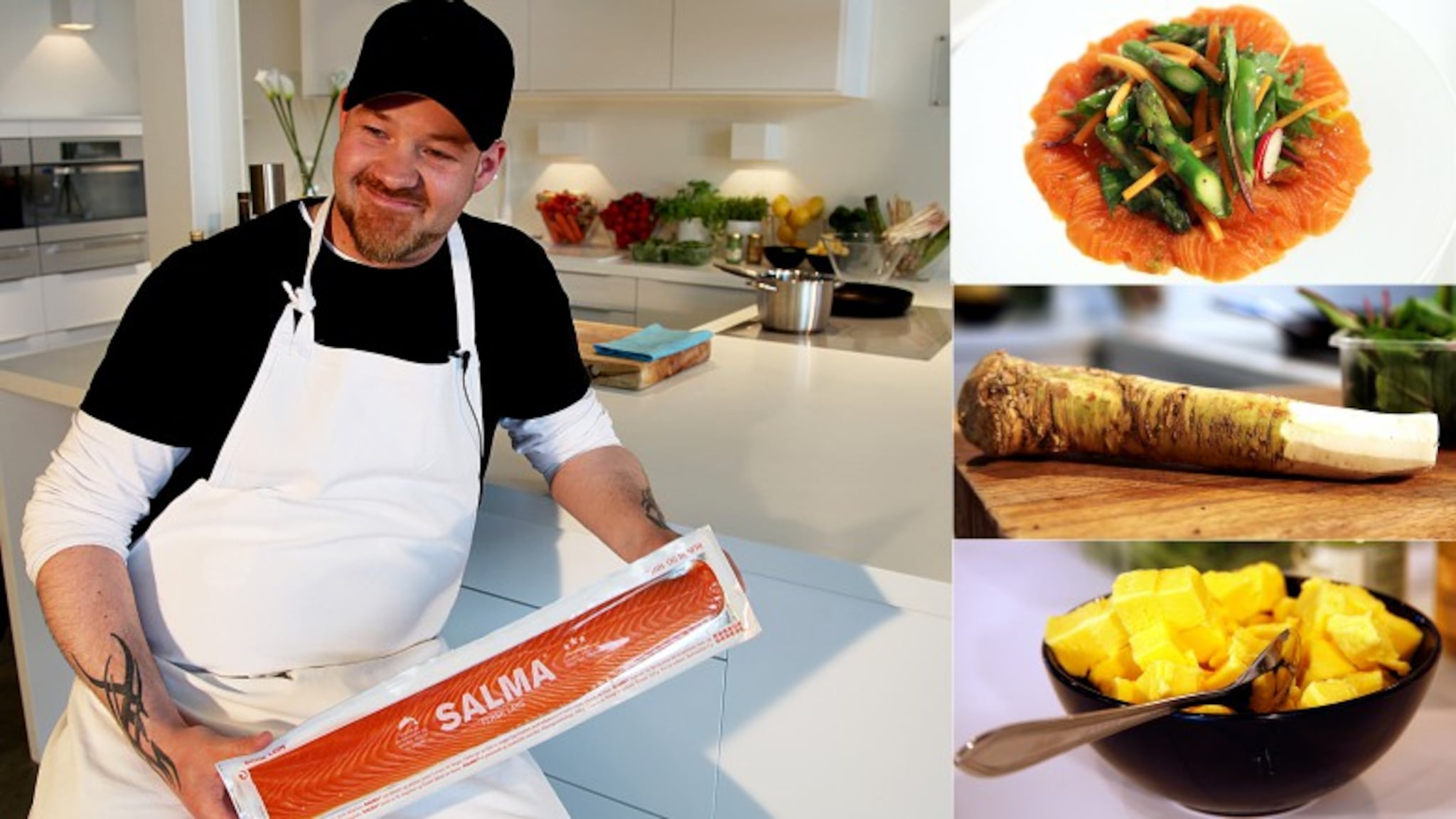 «Rocka middag» Nesten som sushi