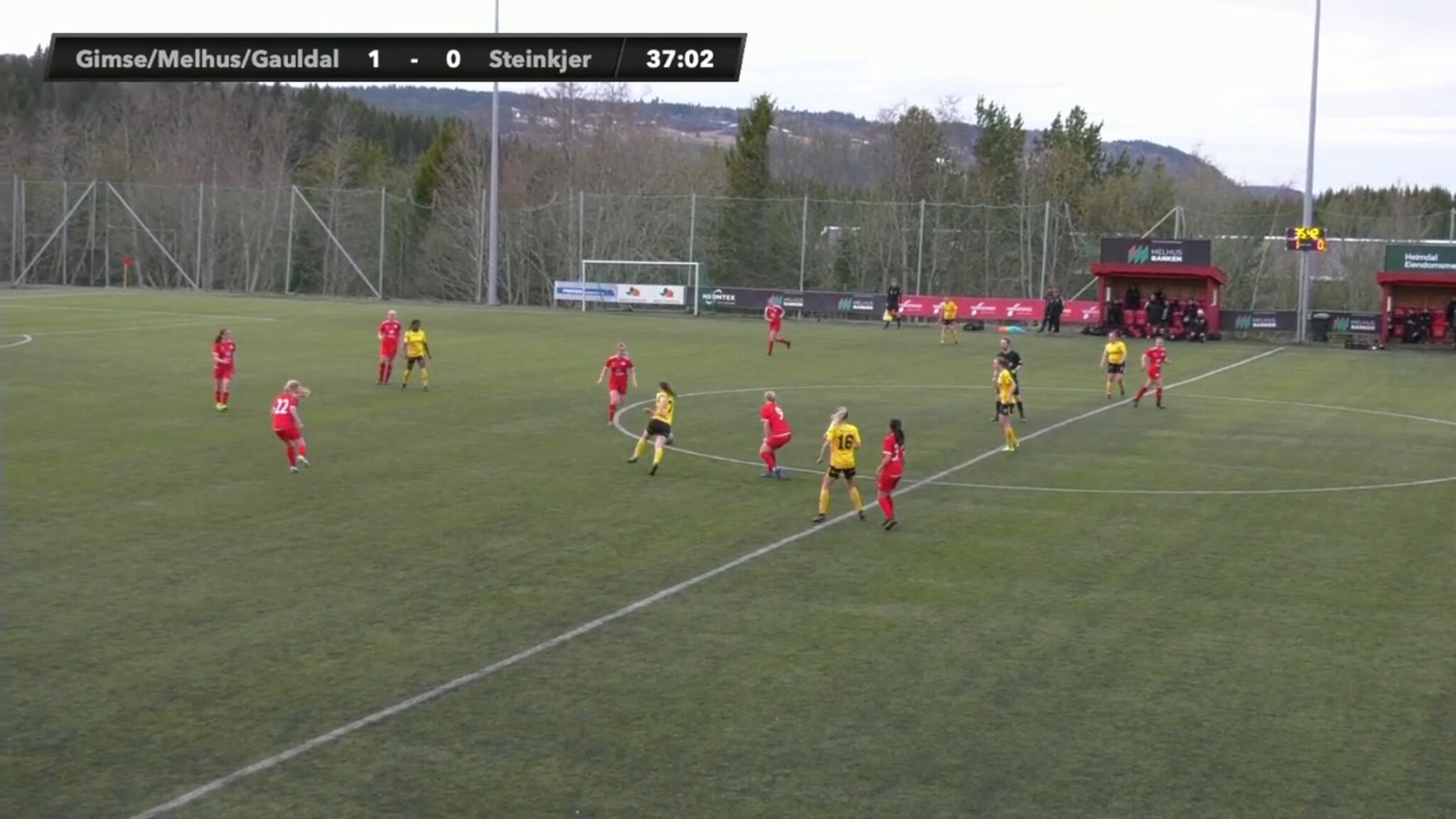 Lokalfotball direkte: Gimse/Melhus/Gauldal - Steinkjer, 3. div. kvinner
