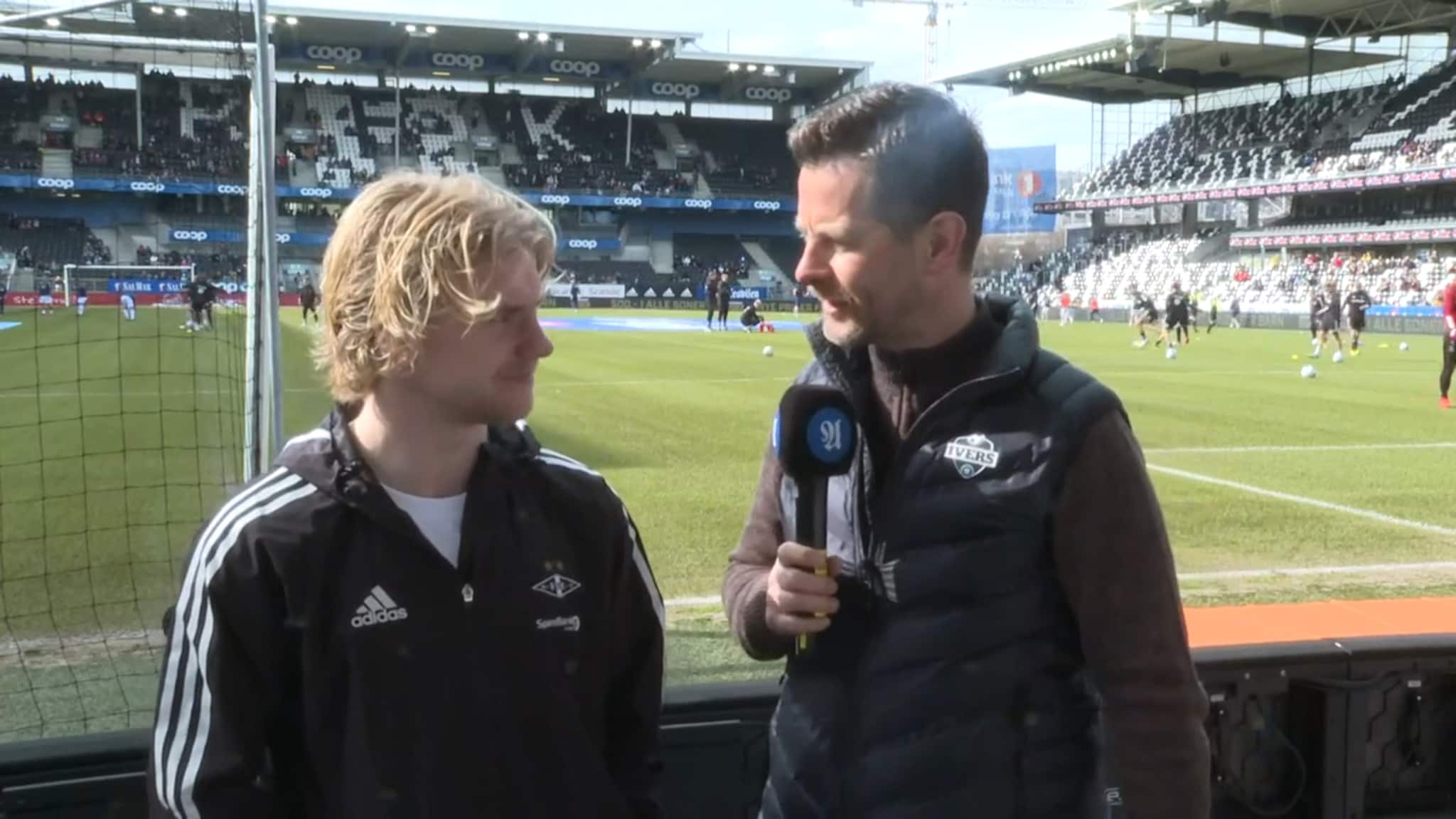 Ivers før kampen mellom Rosenborg og Viking
