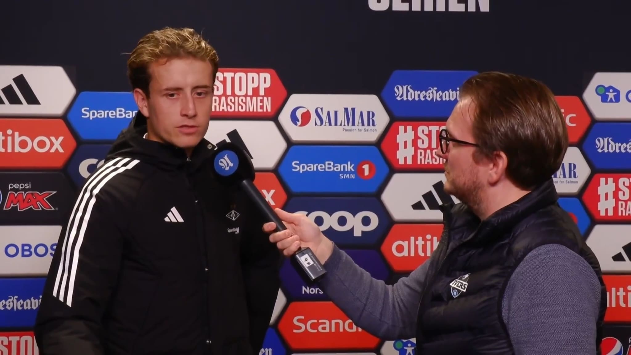 Ivers etter  kampen mellom Rosenborg og Bodø/Glimt