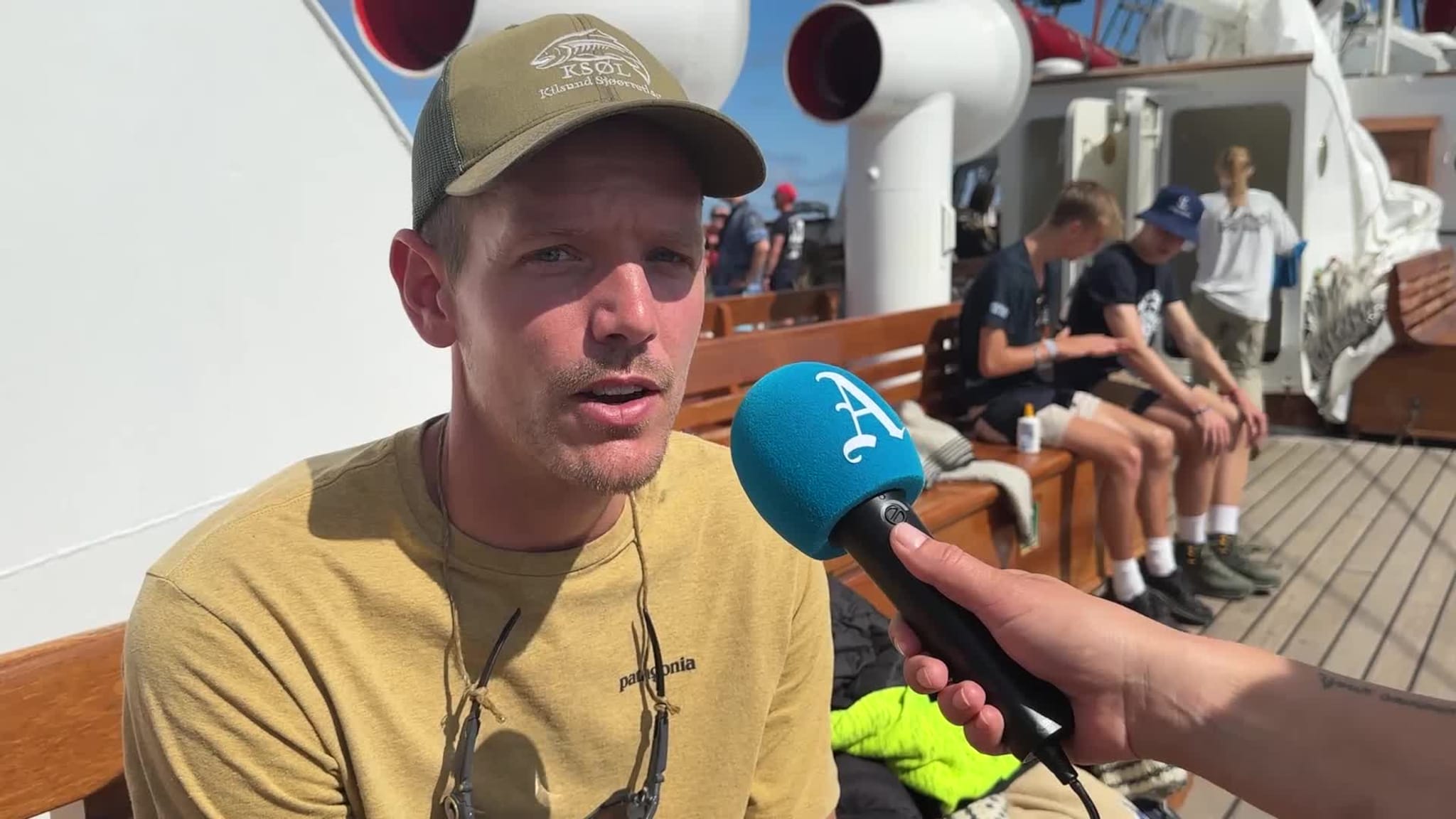 Møt åtte av medseilerne på Statsraad Lehmkuhl