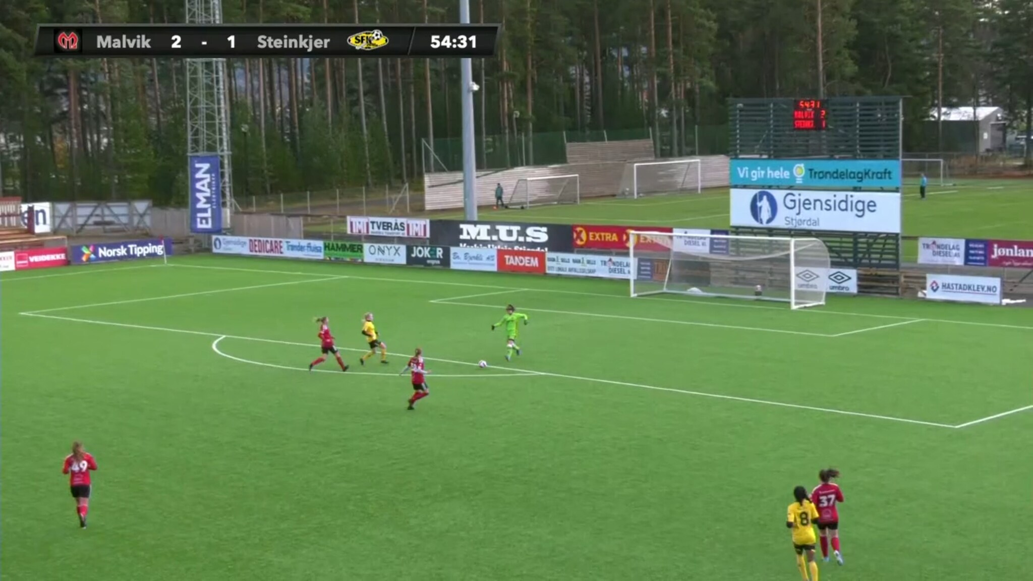 Adressacupen kvinner - sluttspill nord Malvik - Steinkjer