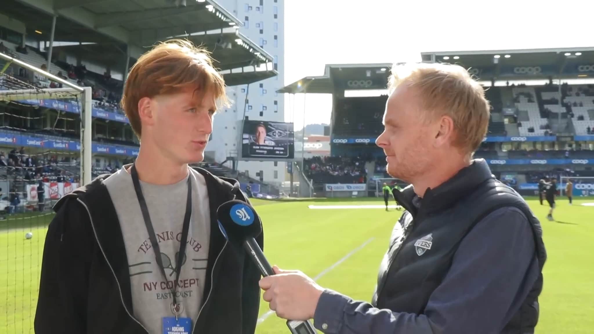 Ivers før kampen mellom Rosenborg og Vålerenga