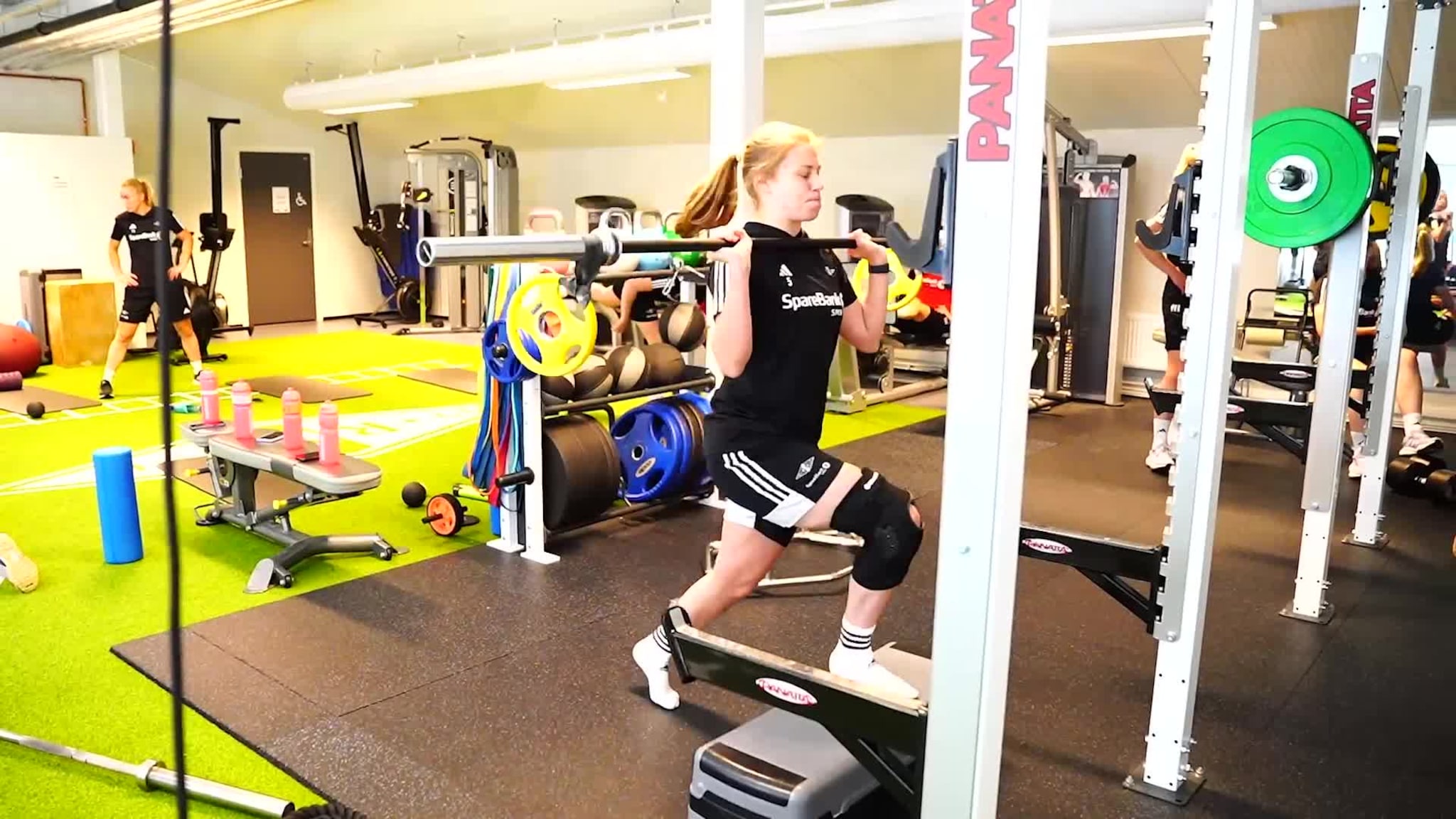 Cesilie Andreassen trener etter skade