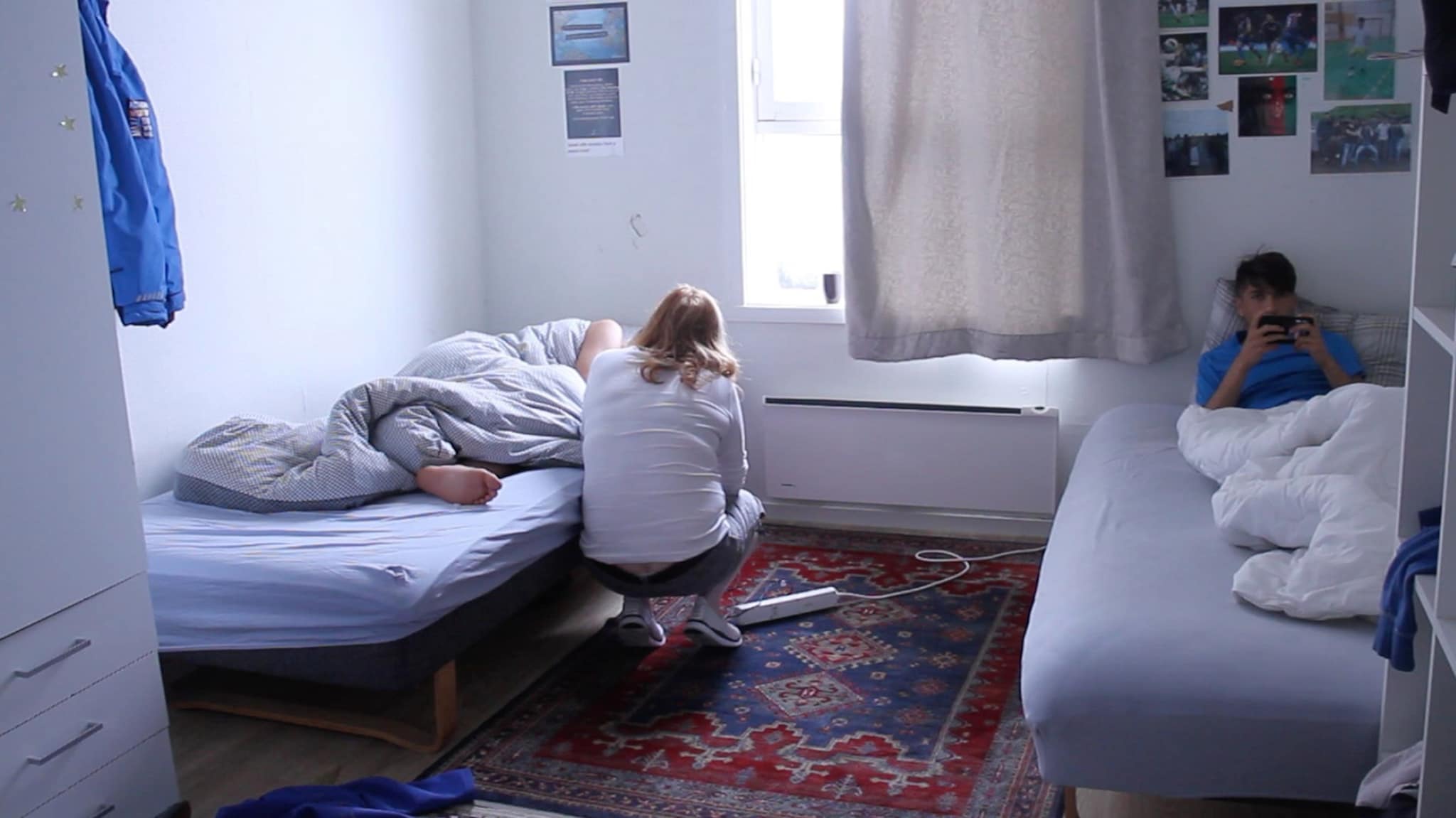 – Vi savner kameratene våre. Det er vanskelig