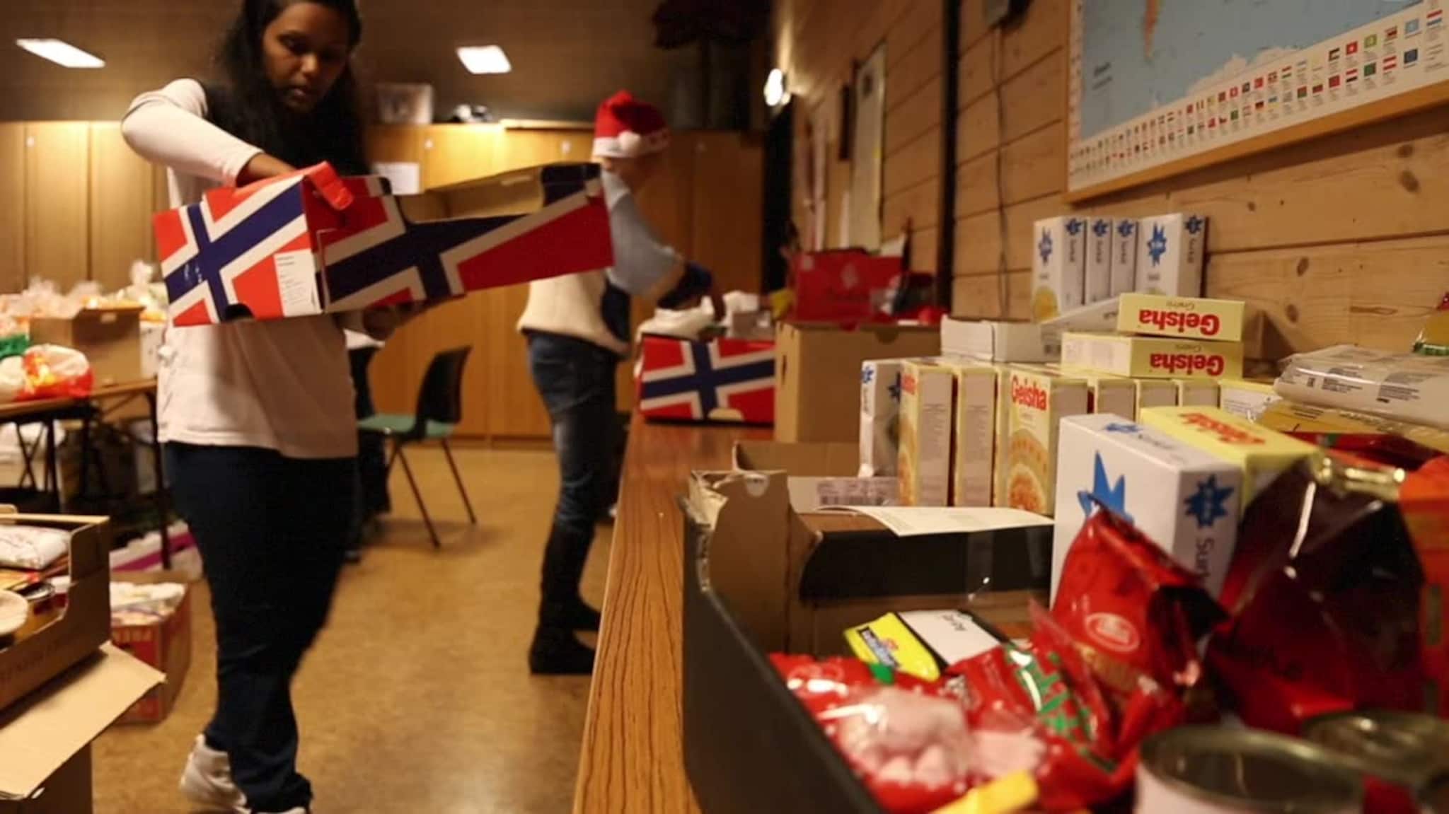 Rekord for innsamling av julegaver