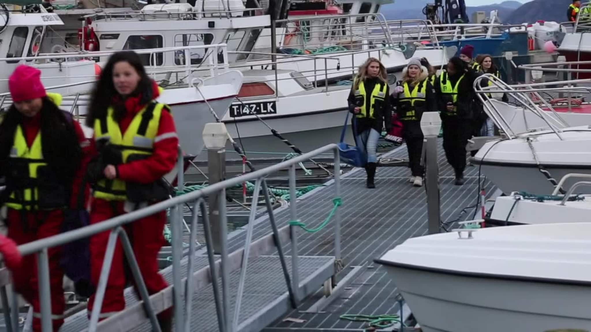 Inviterte til "Blå jentedag" på sjøen